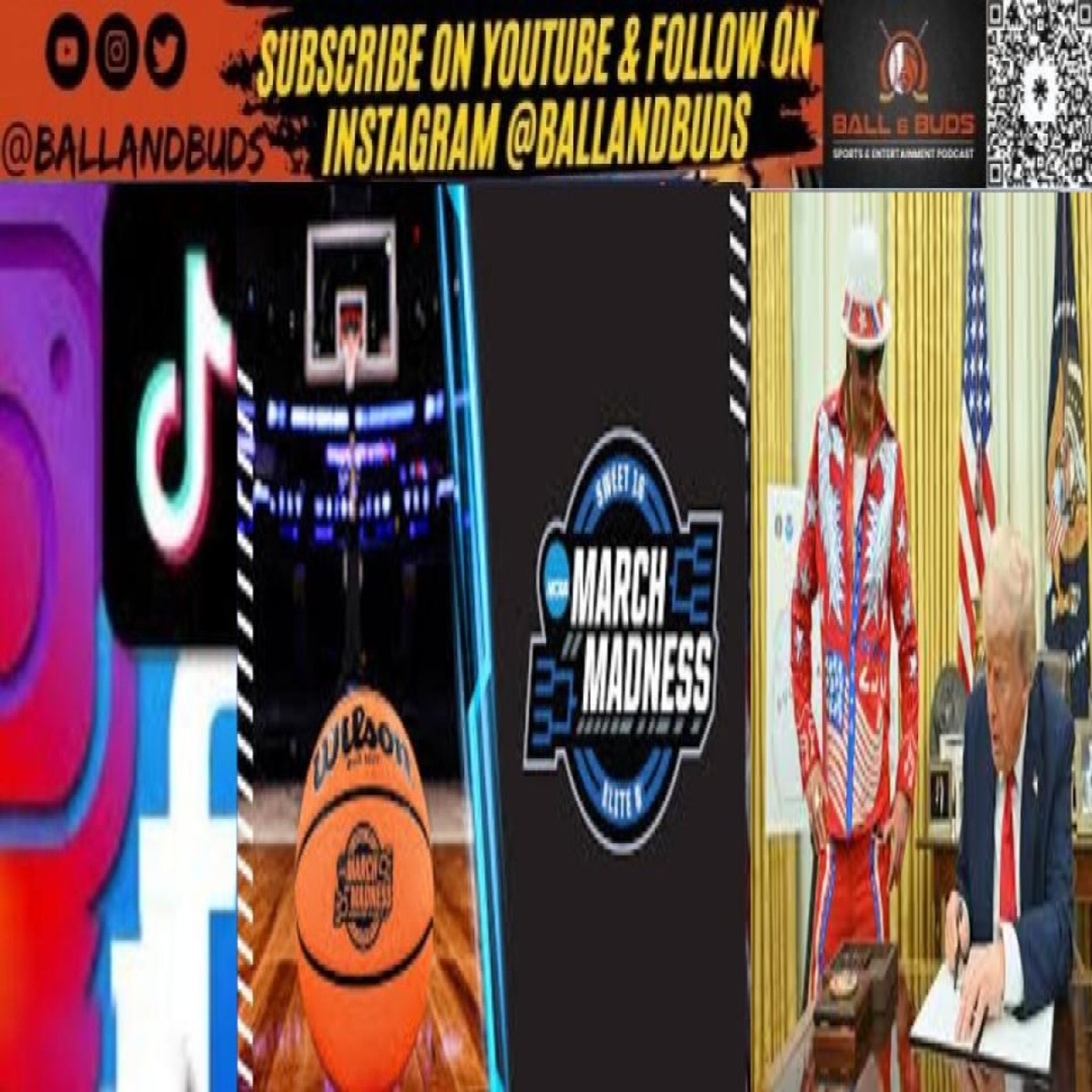 Donald Trump USA Liberation Day | NCAA Final 4 | NFL Rule Changes | MLB Torpedo Bats | Russia v Ukraine | Israel & Gaza