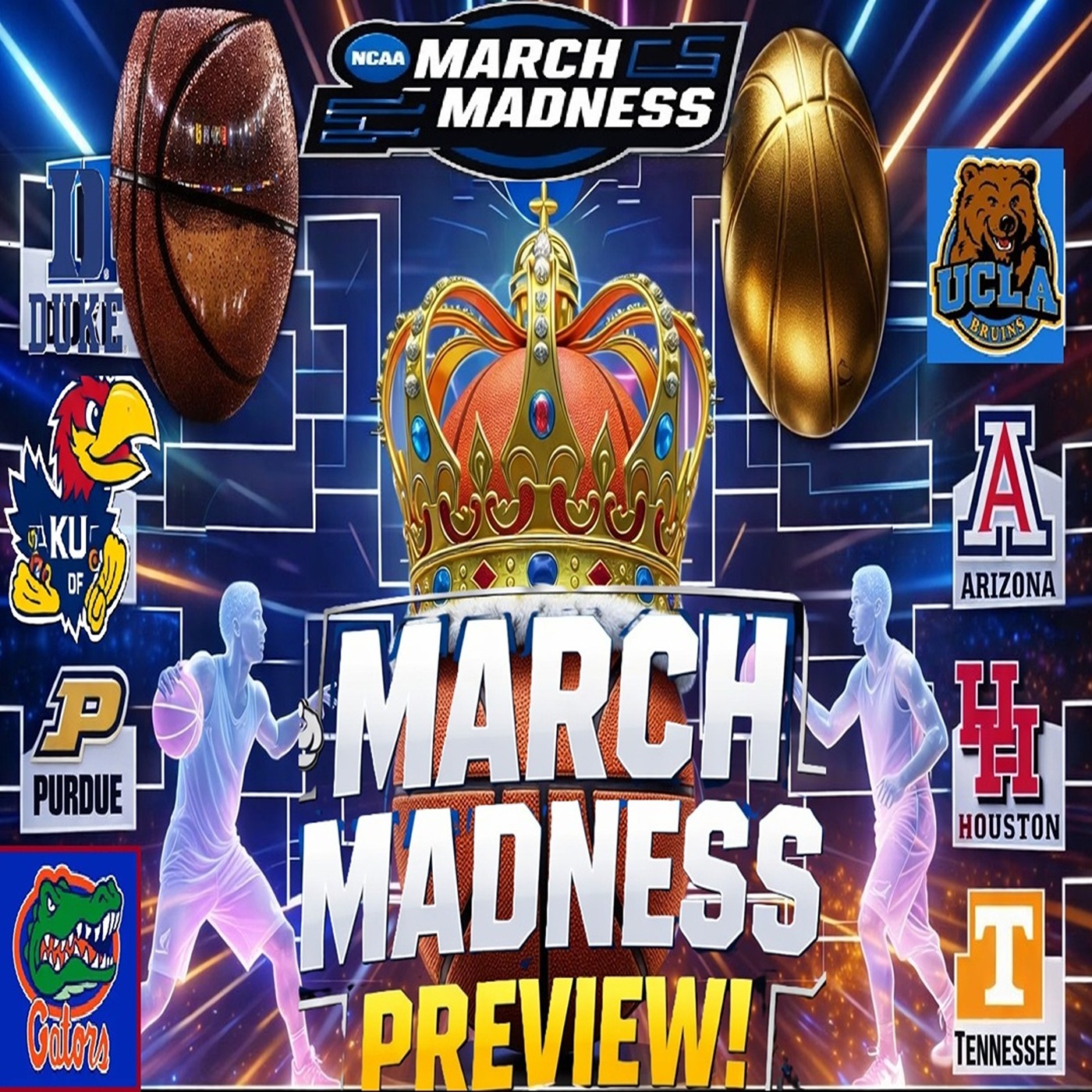 NCAA #ncaa Basketball 🏀 March Madness #mcbb Preview episode artwork
