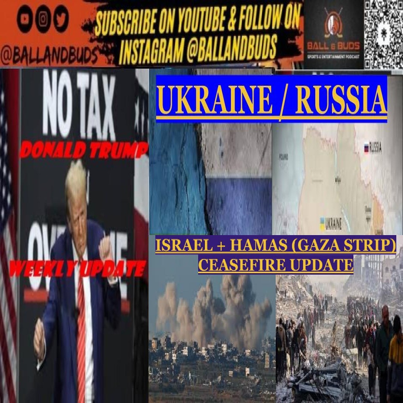 USA (Donald Trump Weekly) + World News (Ukraine-Russia + Israel-Hamas Ceasefire) + Entertainment (Actors Ranking + Broadway Plays)