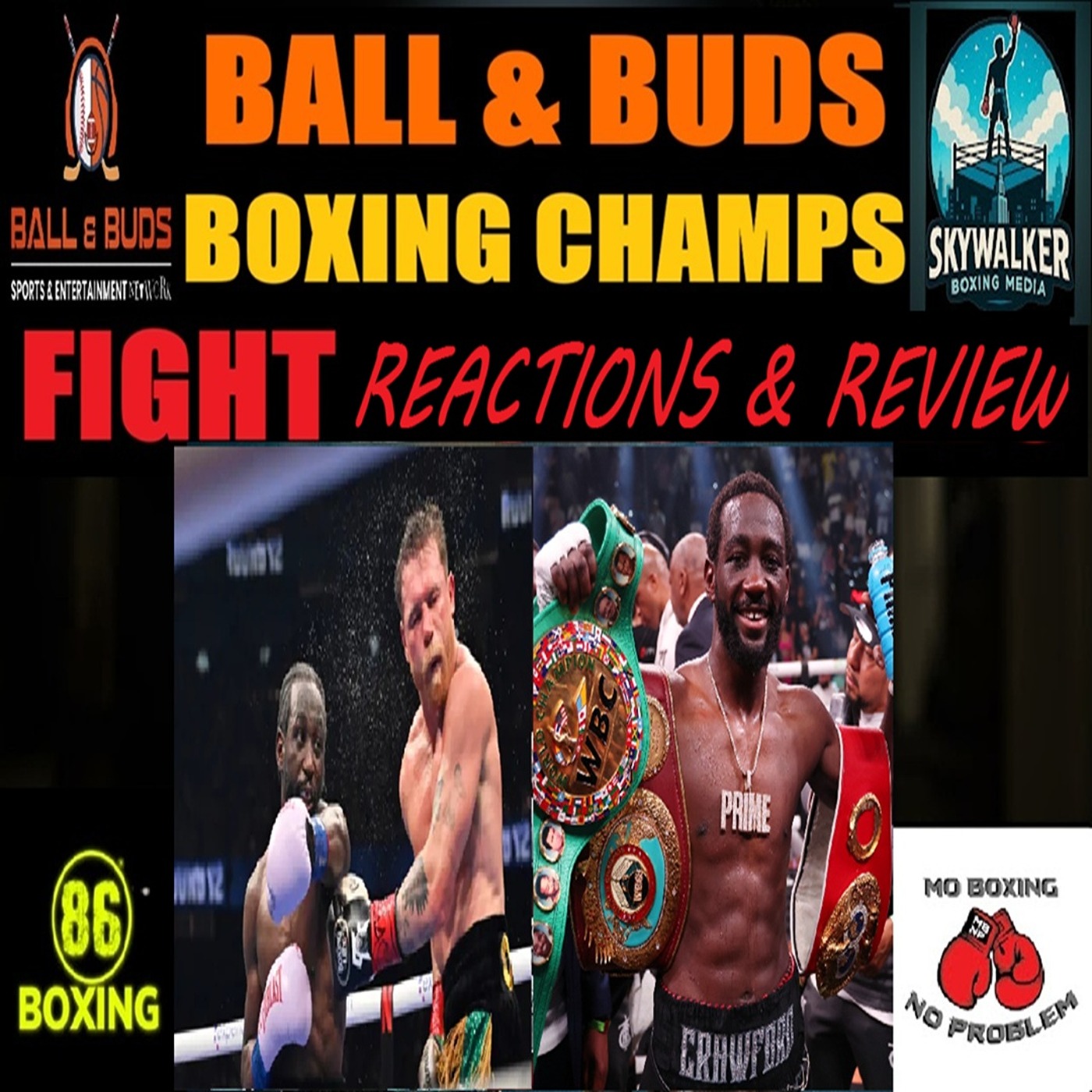 Terence Crawford UD Win 🥊 Canelo Alvarez Boxing #boxing Champs Fight Review (Live from 9/17/25) episode artwork
