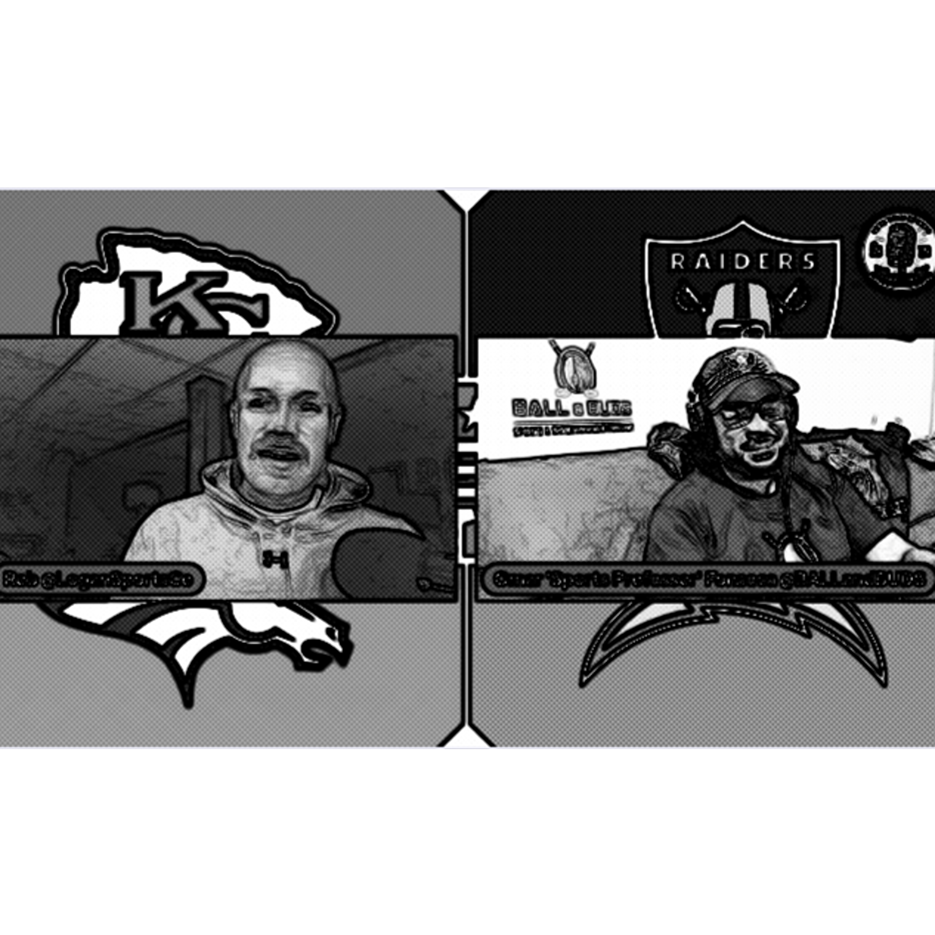 Let's Talk Sports 'NFL AFC WEST Show (Weeks 8 + 9 - Josh McDaniels FIRED!)' ft. Omar 'Sports Professor' Fonseca (@BALLandBUDS)