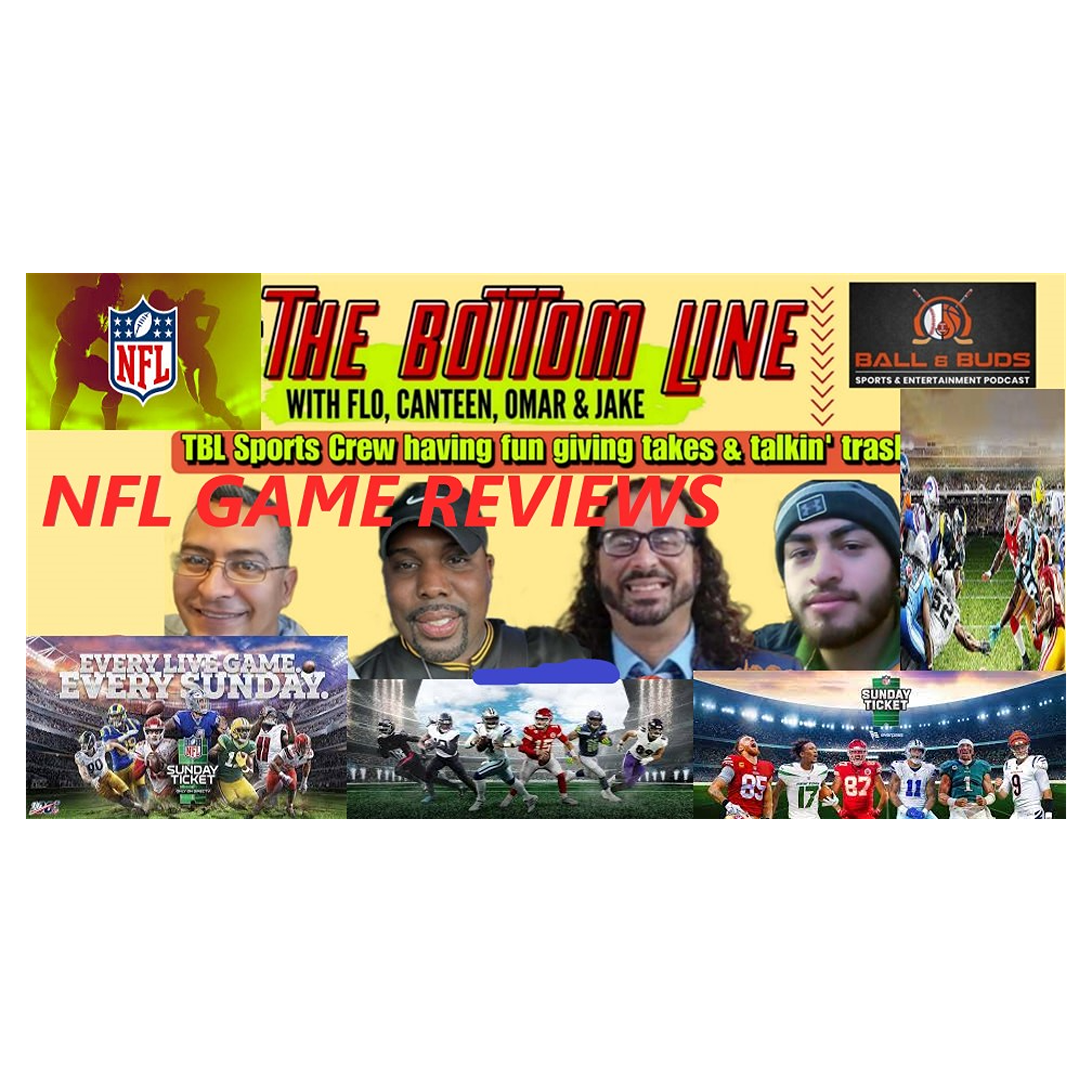 NFL Football Week 15 Game Reviews + Sunday-Monday Night Football Preview + Picks (The Bottom Line Sports #93)