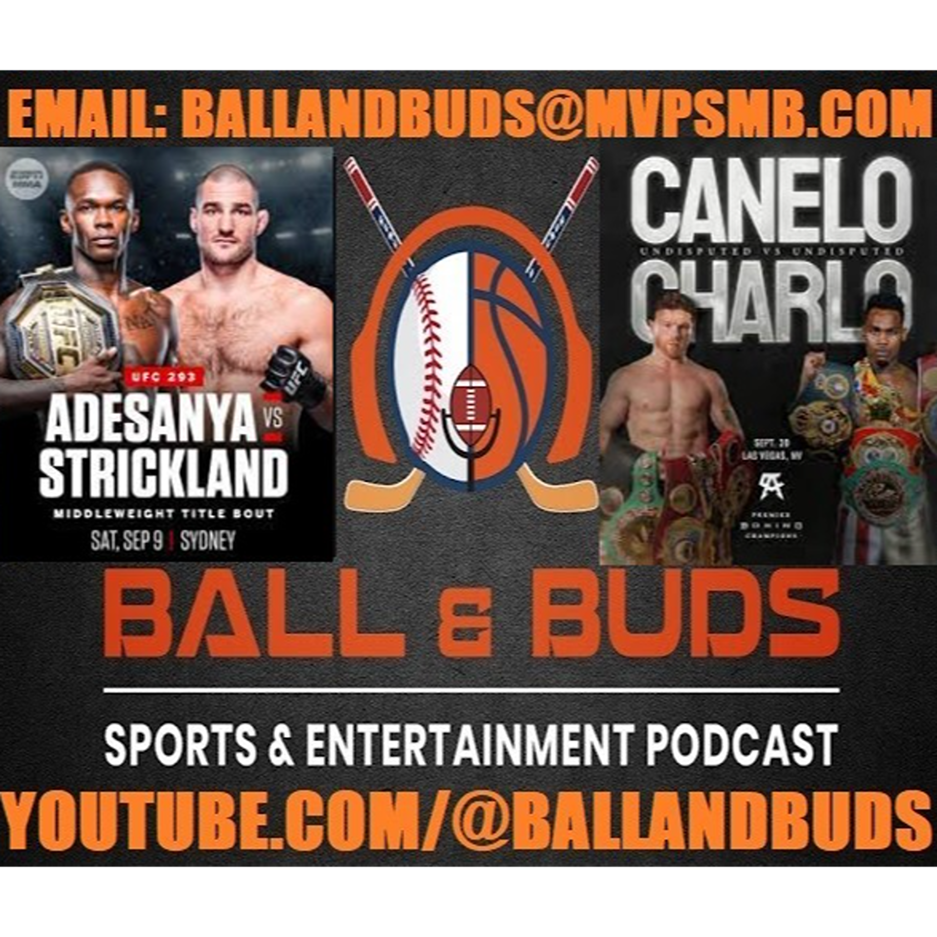 Combat Sports Special - Canelo Alvarez vs Jermell Charlo + Boxing, UFC, MMA News ft. UFC & Combat Sports Insider Clubber D the Combat G + The Bottom Line Sports Crew (Ball & Buds Sports + Entertainment Special Cut #10)