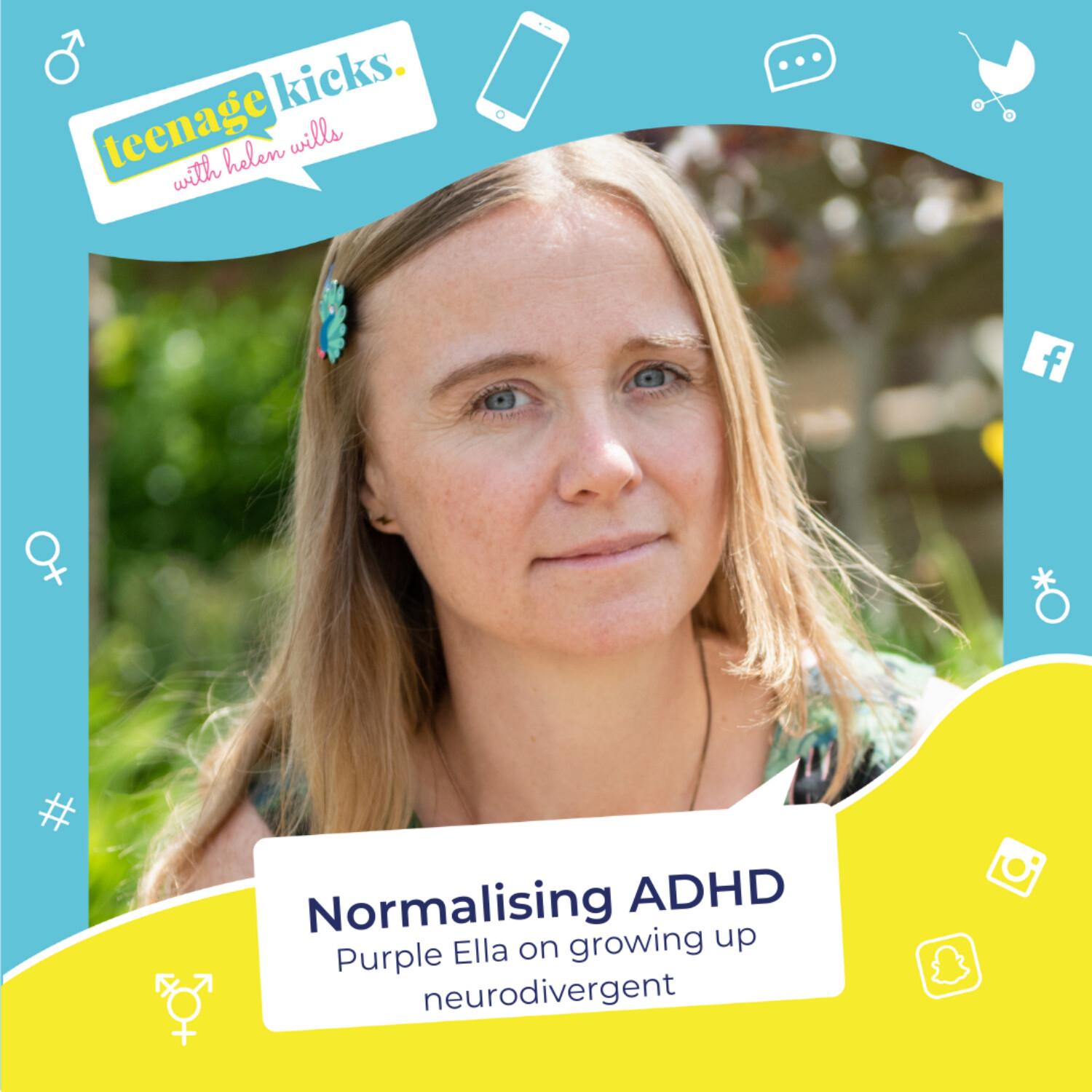 Ep. 37: Normalising ADHD Through Talking About the Signs with Ella Tabb from @PurpleElla
