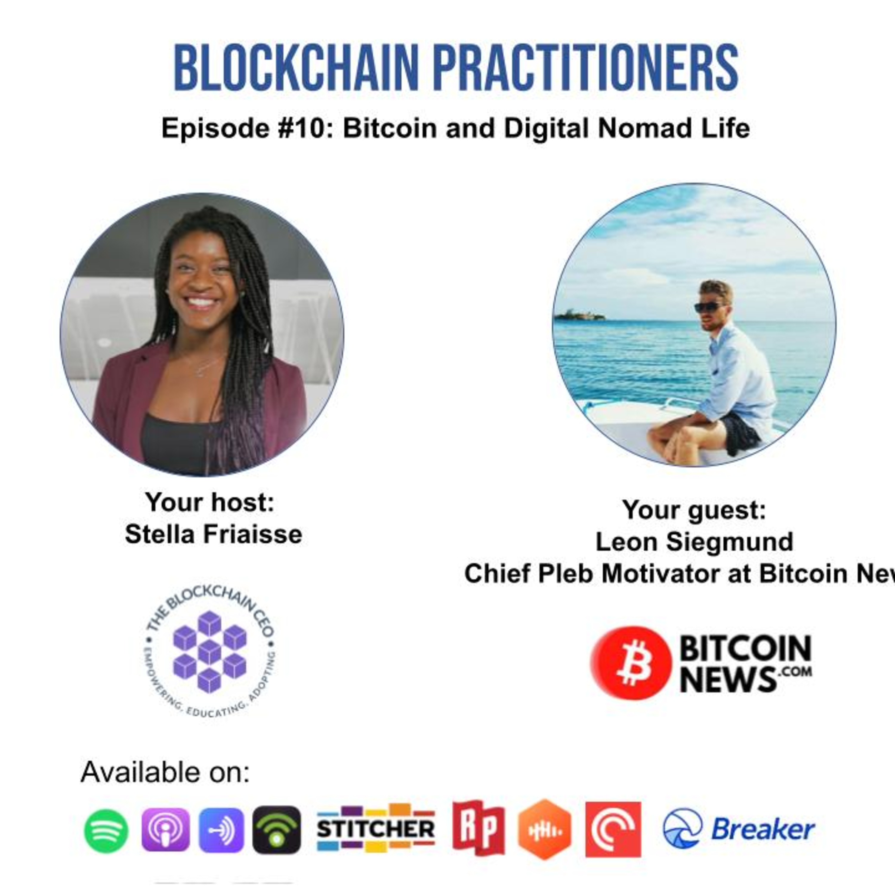 Episode #10 Bitcoin and Digital Nomad life with Leon Siegmund by  @Alexandros · Zencastr