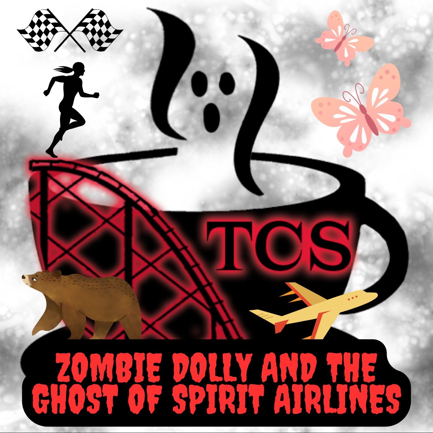 Zombie Dolly and the Ghost of Spirit Airlines episode artwork