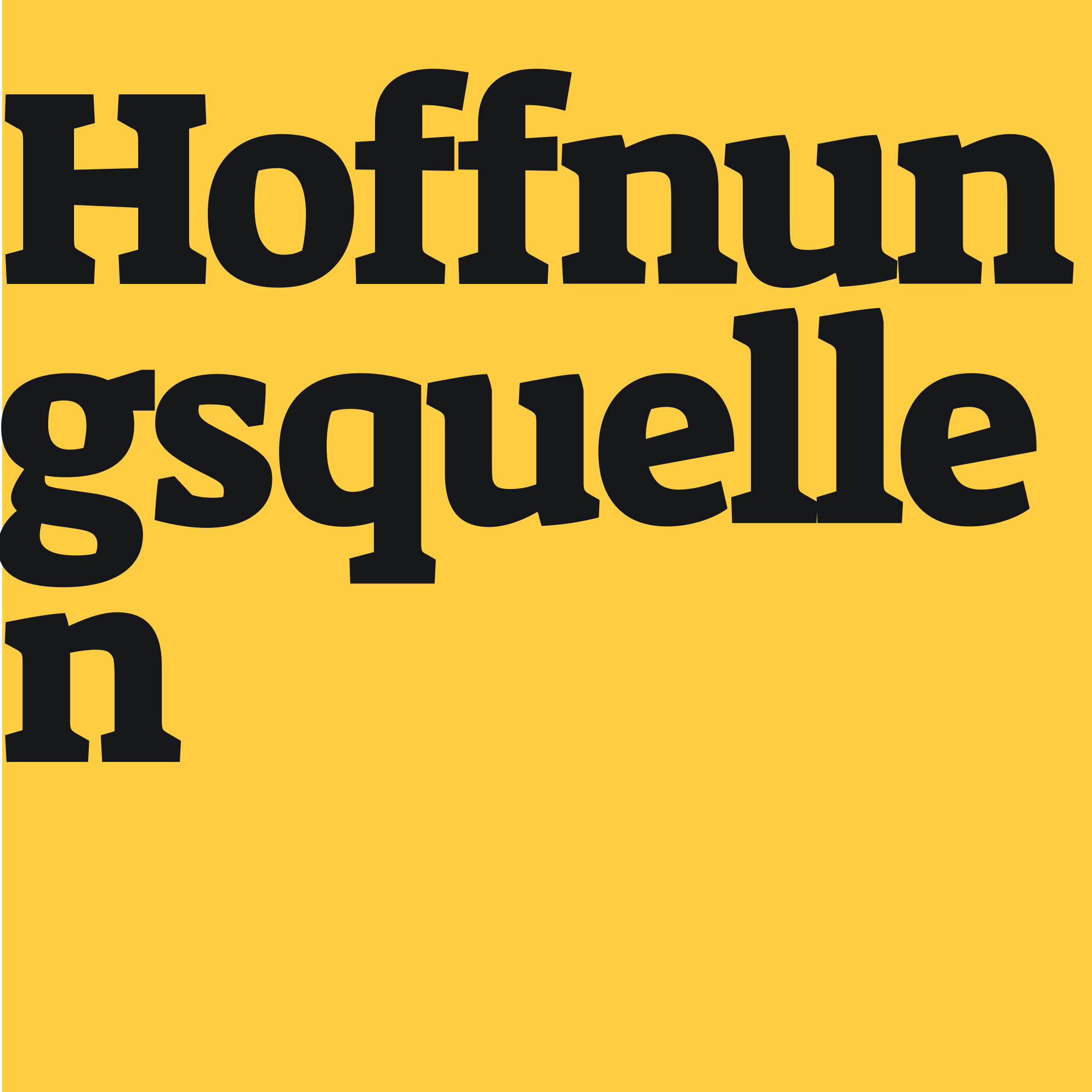 Hoffnungsquellen