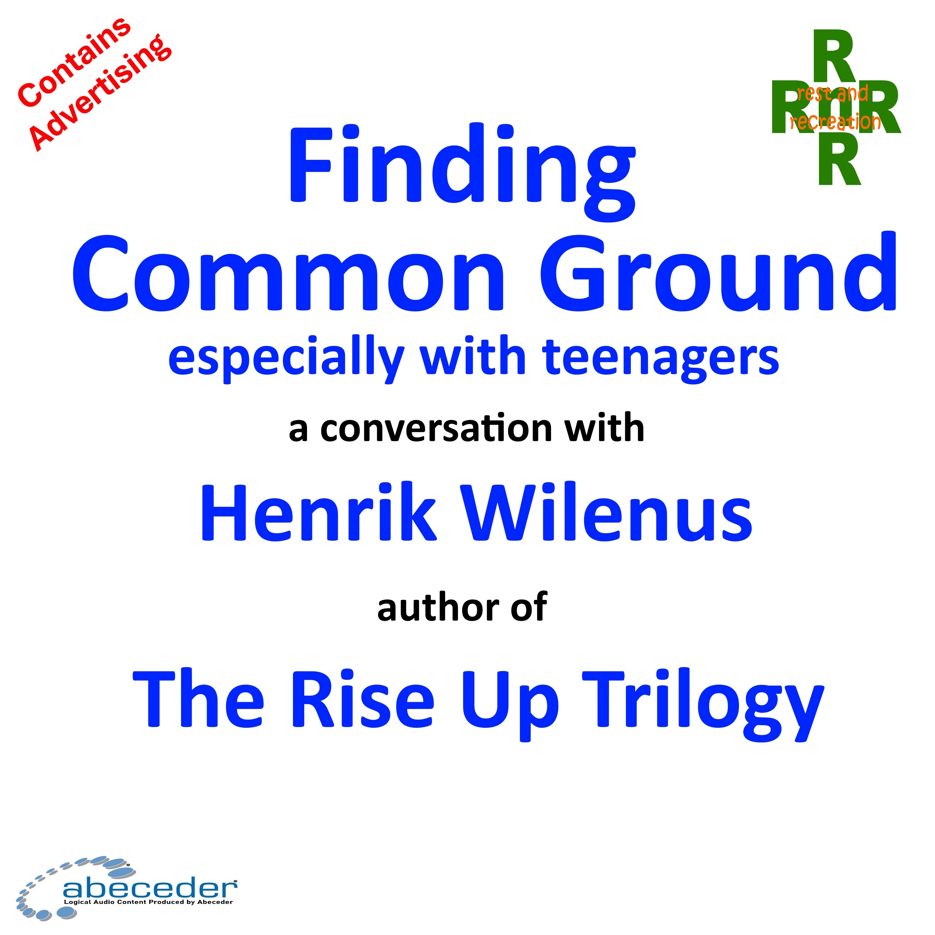 Finding Common Ground – a conversation with author Henrik Wilenus