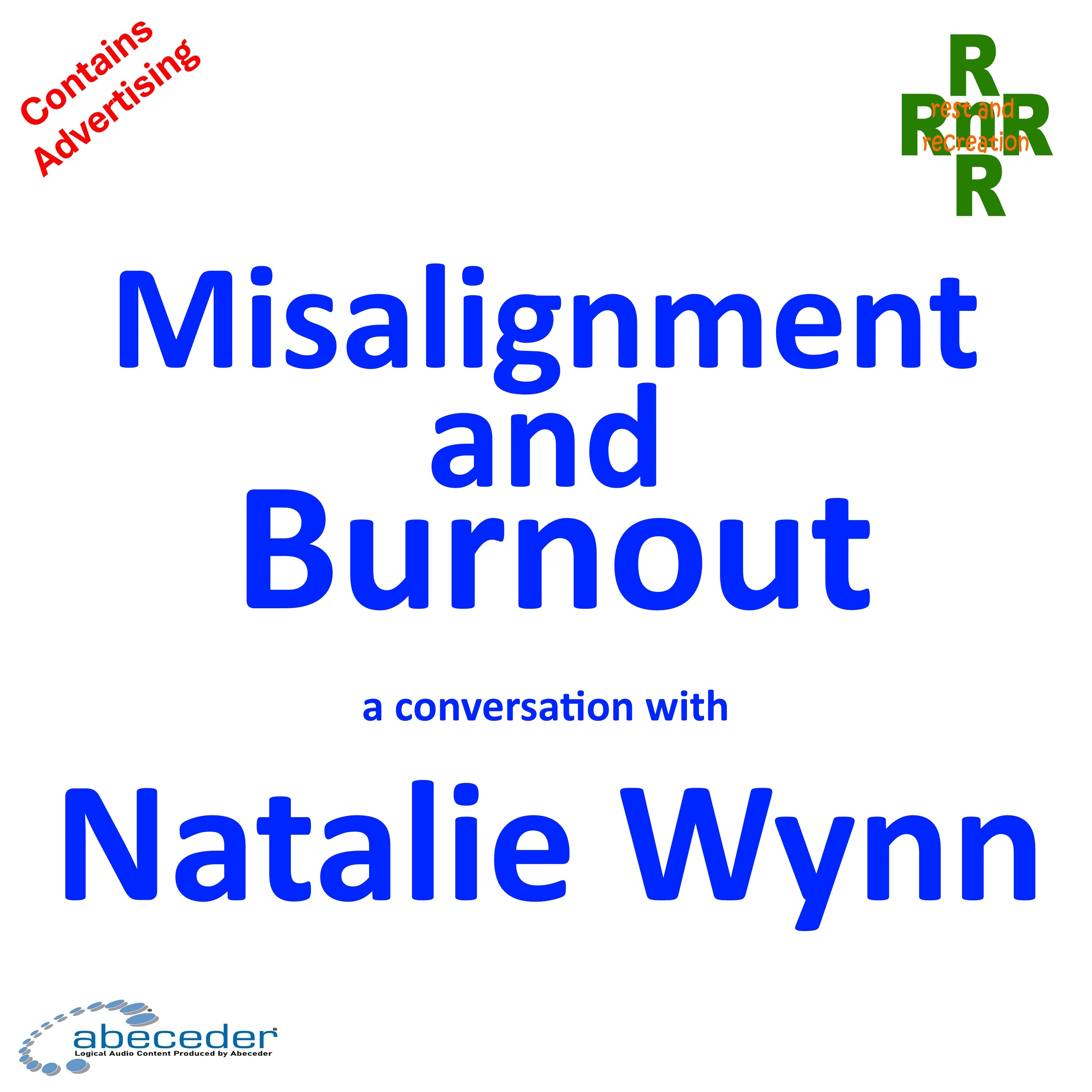 Misalignment and Burnout - a conversation with Natalie Wynn episode artwork