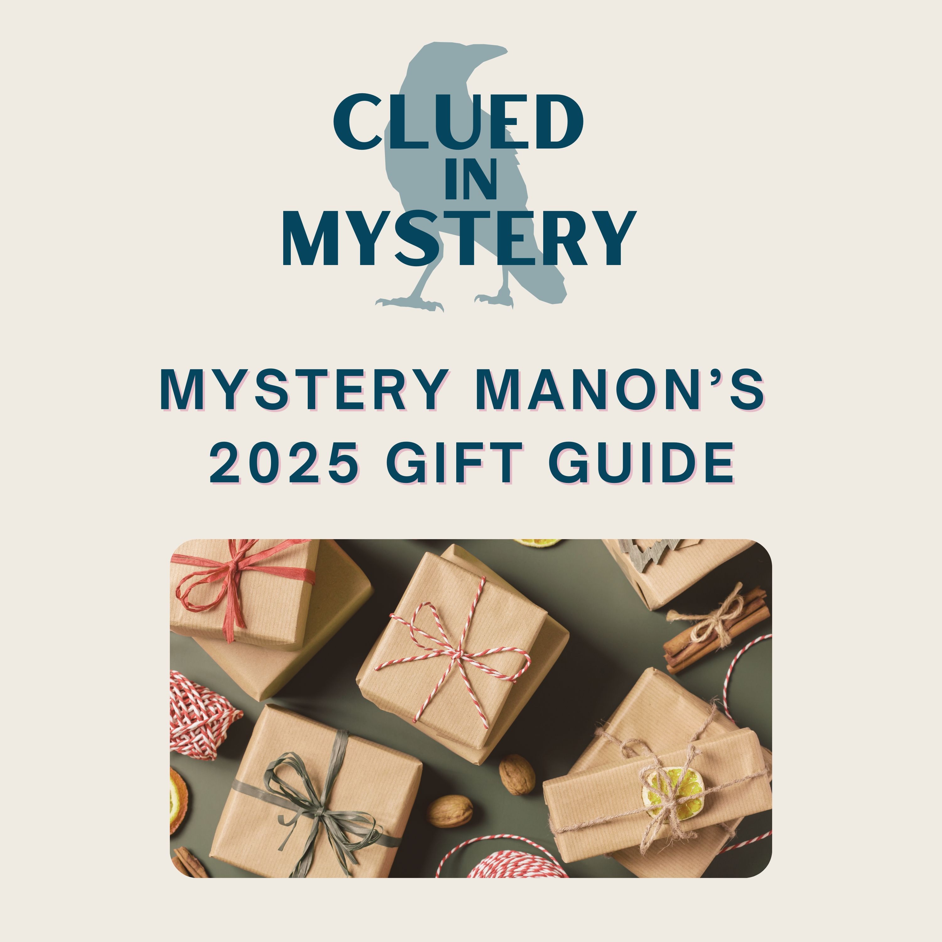 2025 Mystery Lovers' Gift Guide with Mystery Manon 2025 Mystery Lovers' Gift Guide with Mystery Manon