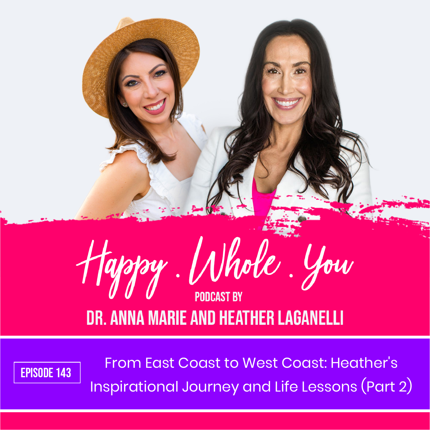143. From East Coast to West Coast: Heather's Inspirational Journey and Life Lessons (Part 2)