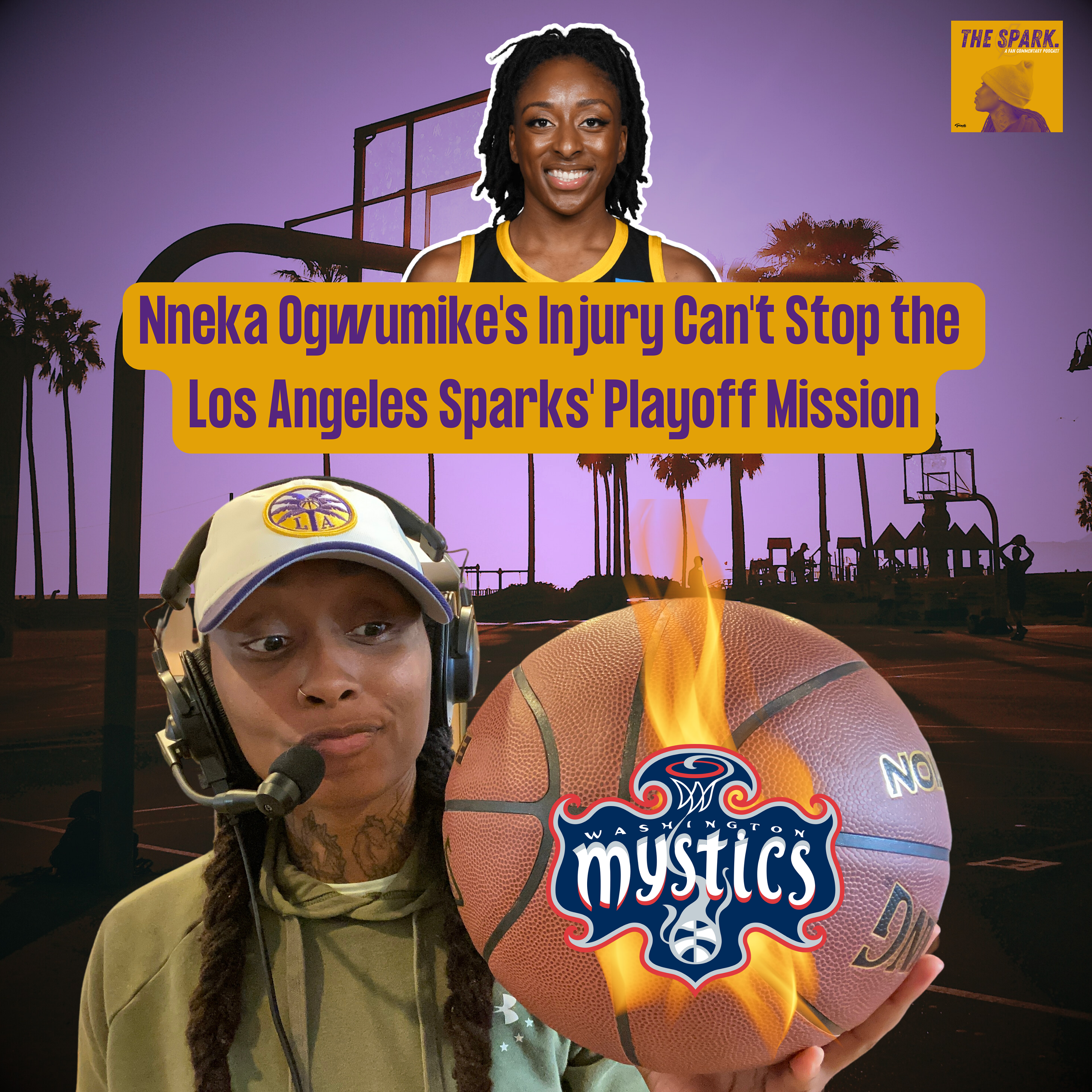 Nneka Ogwumike's Injury Can't Stop the Los Angeles Sparks' Playoff Mission