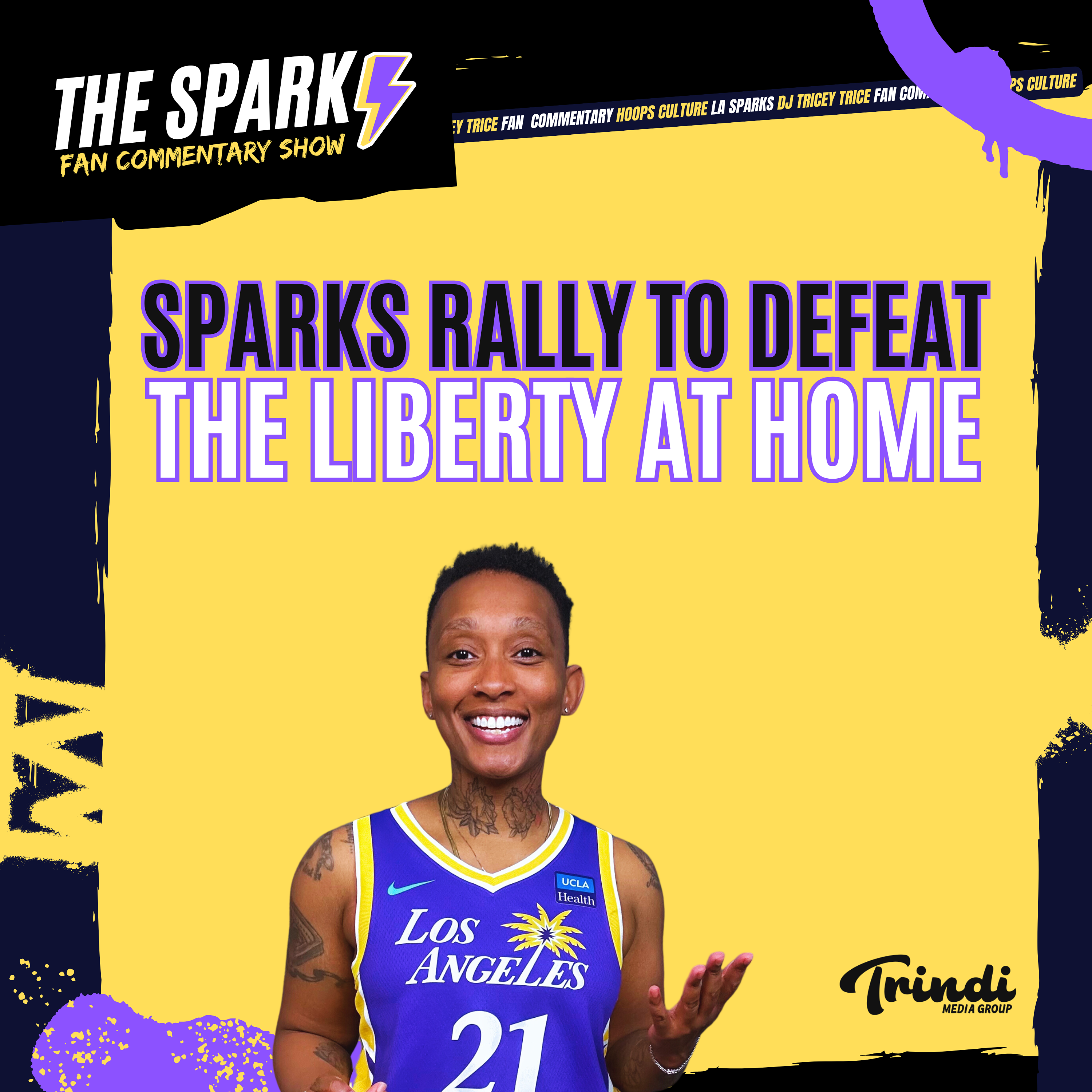 Sparks rally to DEFEAT the Liberty at Home