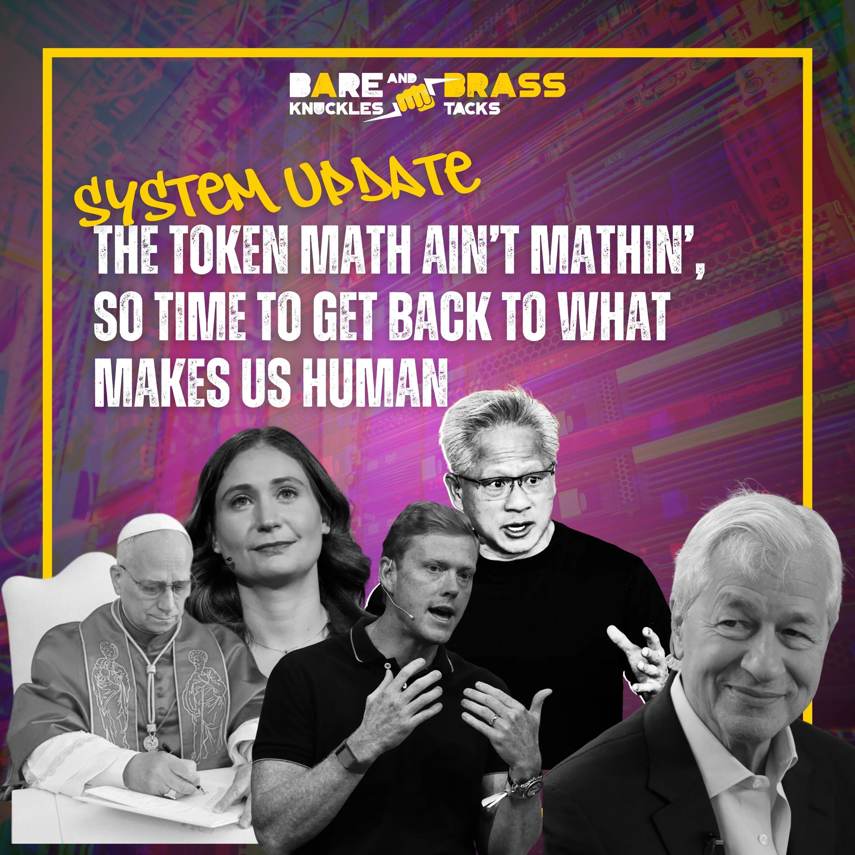 The token math ain't mathin', so time to get back to what makes us human episode artwork