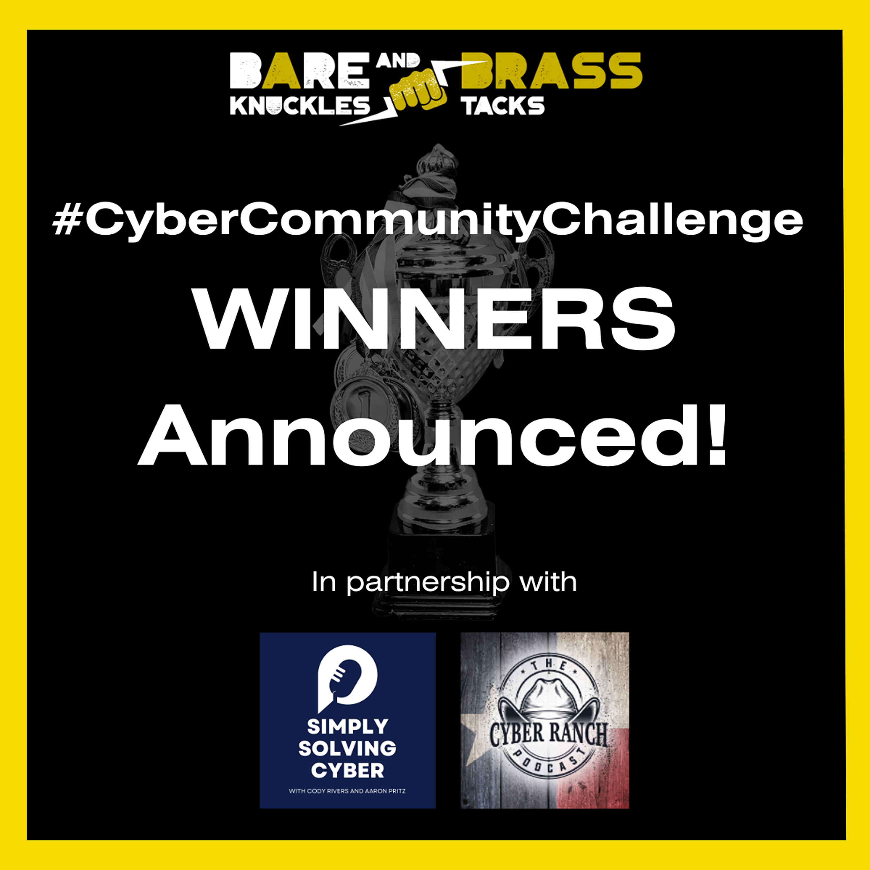 Winners Announced! #CyberCommunityChallenge