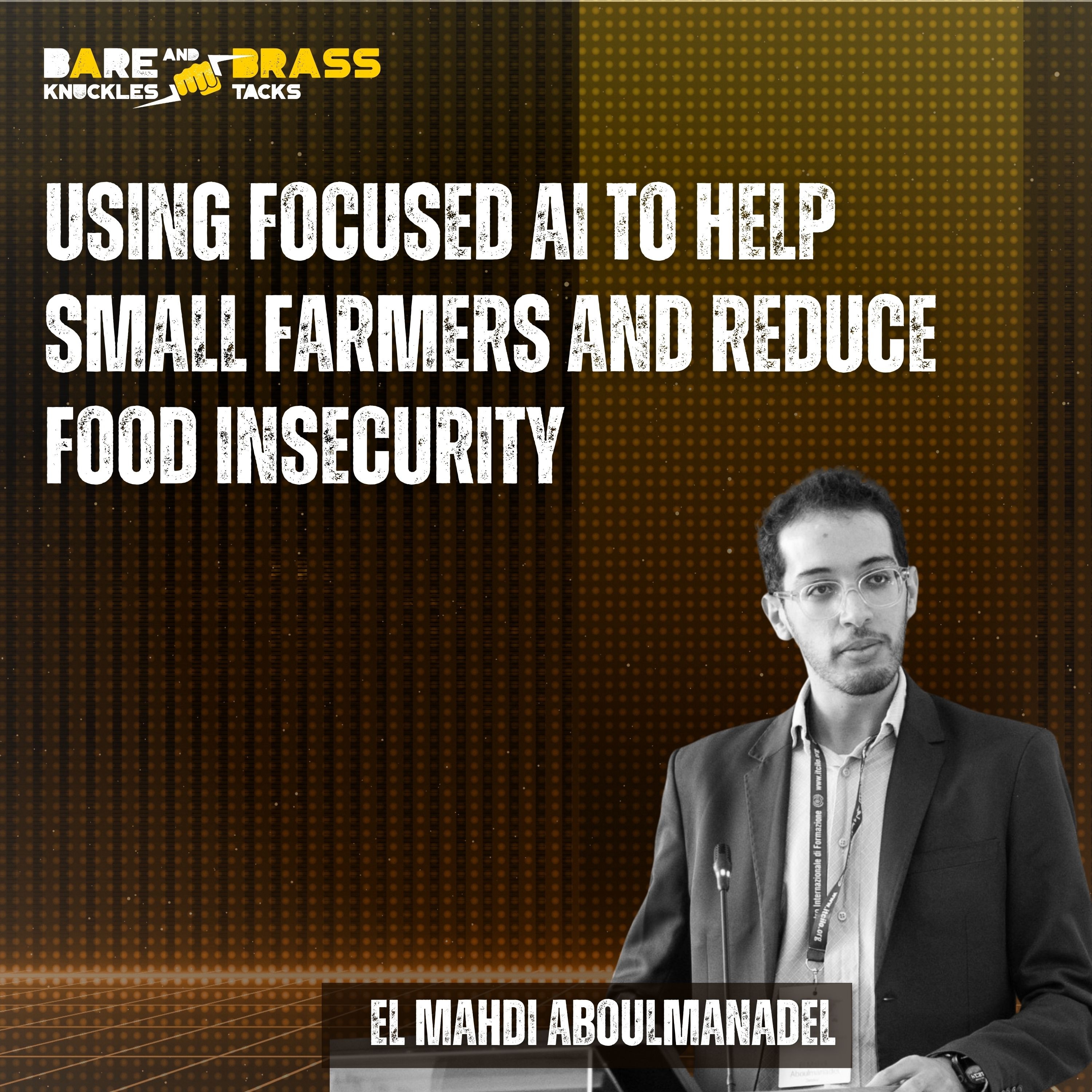 Using focused AI to help small farmers and reduce food insecurity
