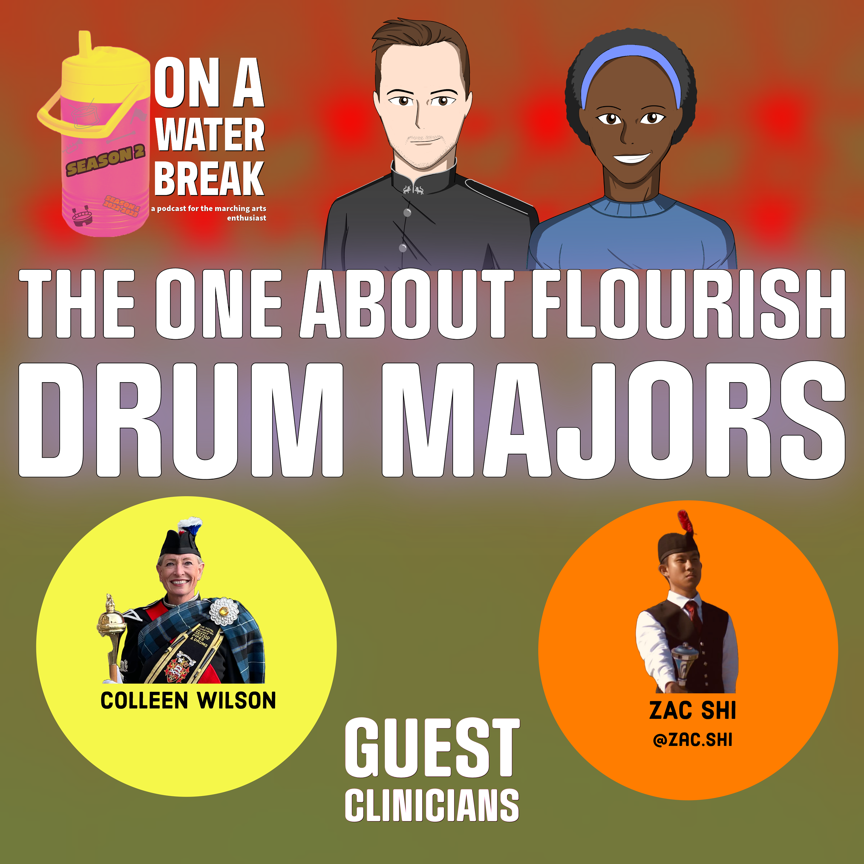 The One About Flourish Drum Majors