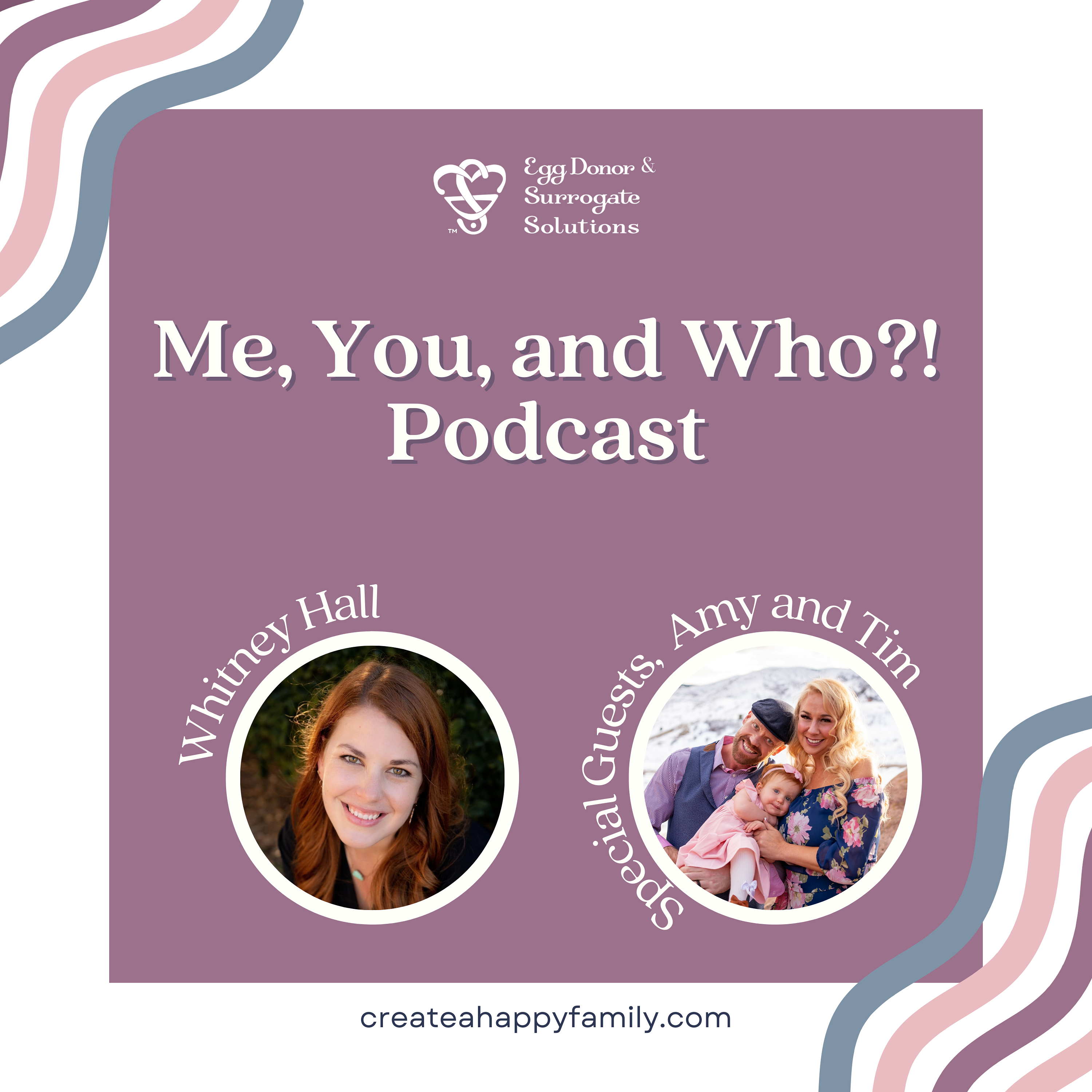 Who? Parents via Egg Donation, Amy and Tim