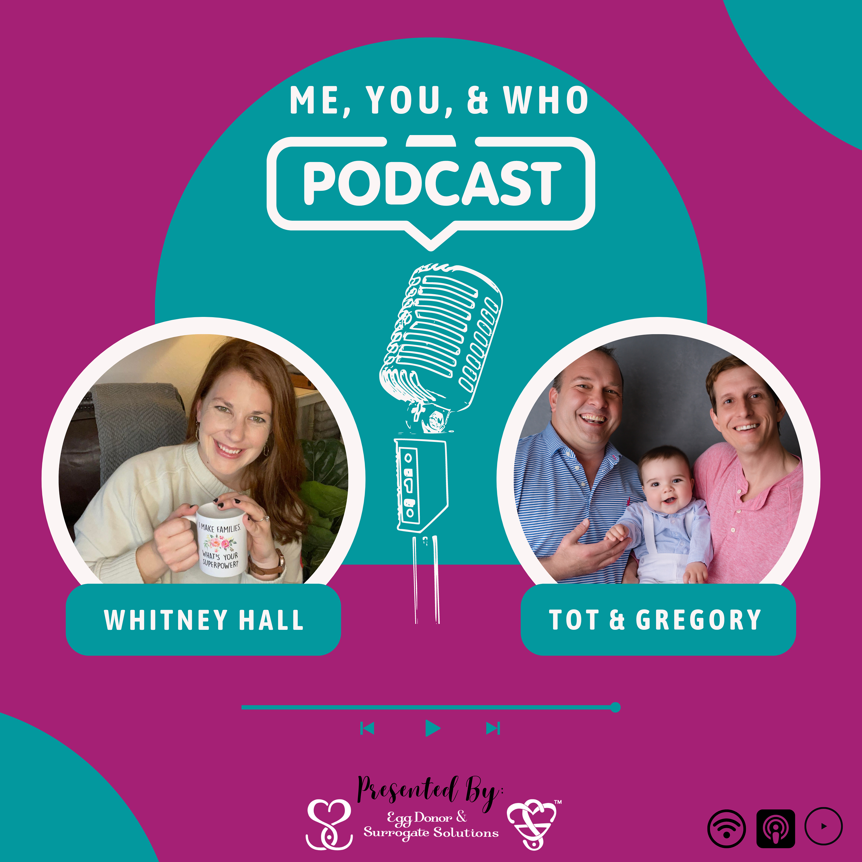 Ep. 17: Who? Two Dads & their Journey with Egg Donation and Surrogacy