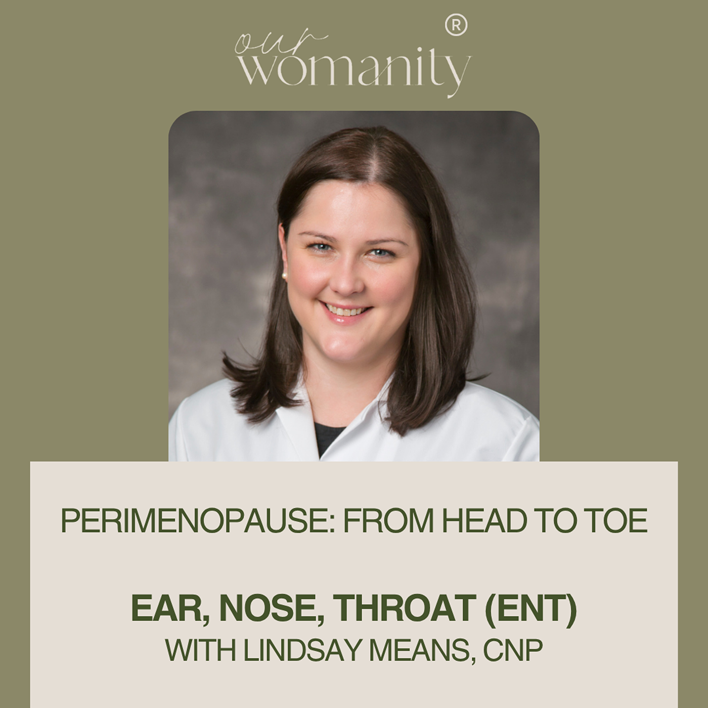 Our Womanity Q & A with Dr. Rachel Pope