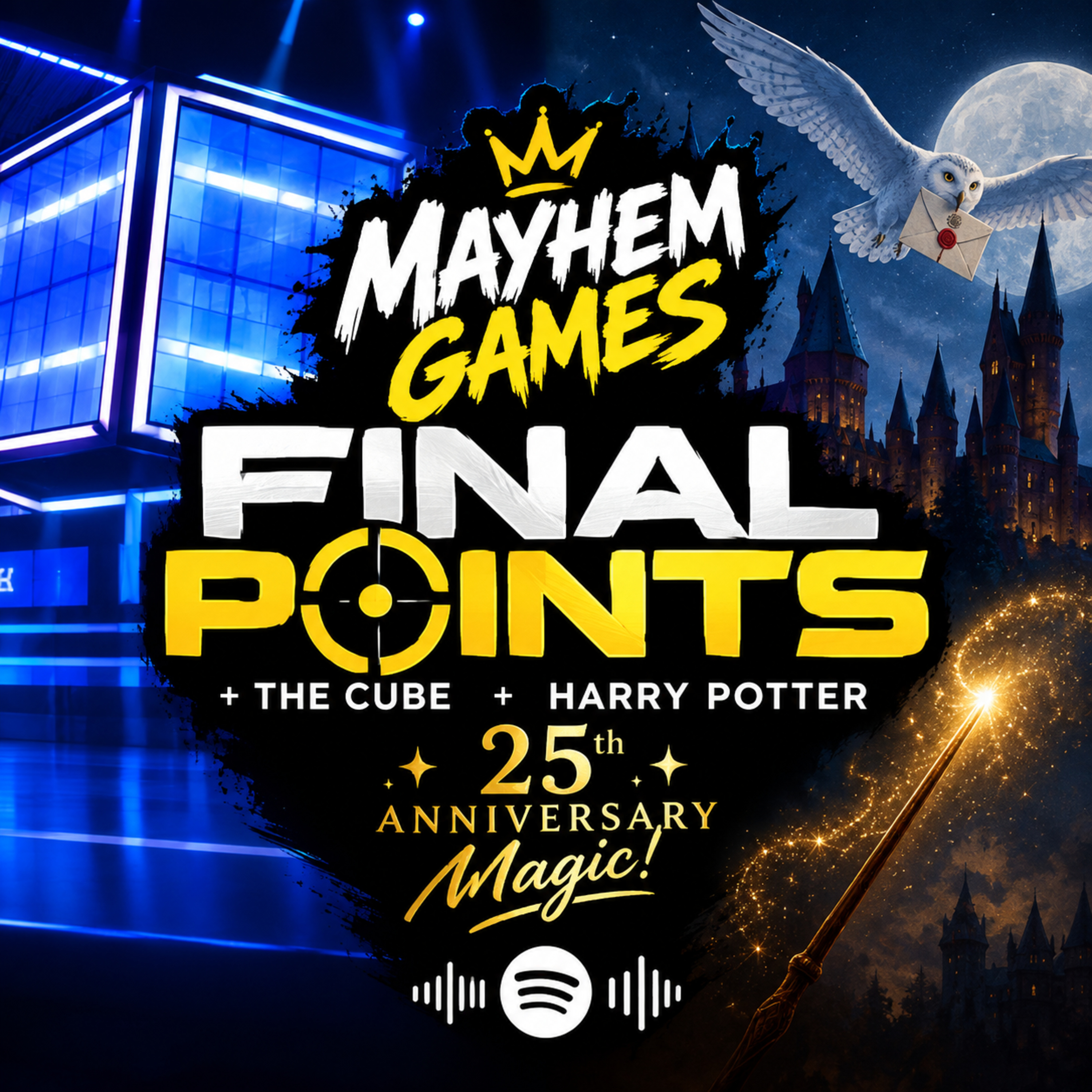Mayhem Games Final Points • Harry Potter 25th Anniversary episode artwork