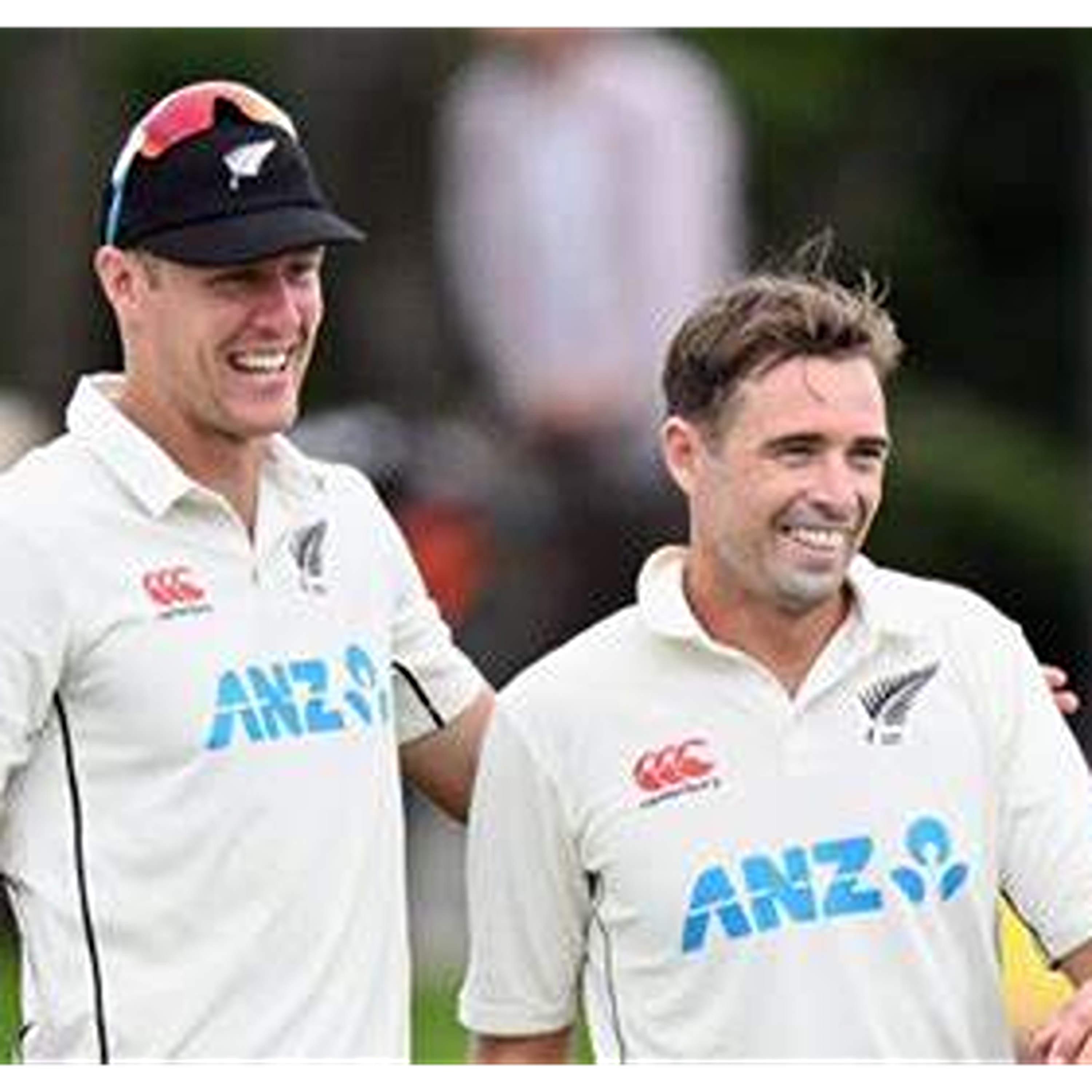 Black Caps, Trent Boult and Lockie Ferguson.