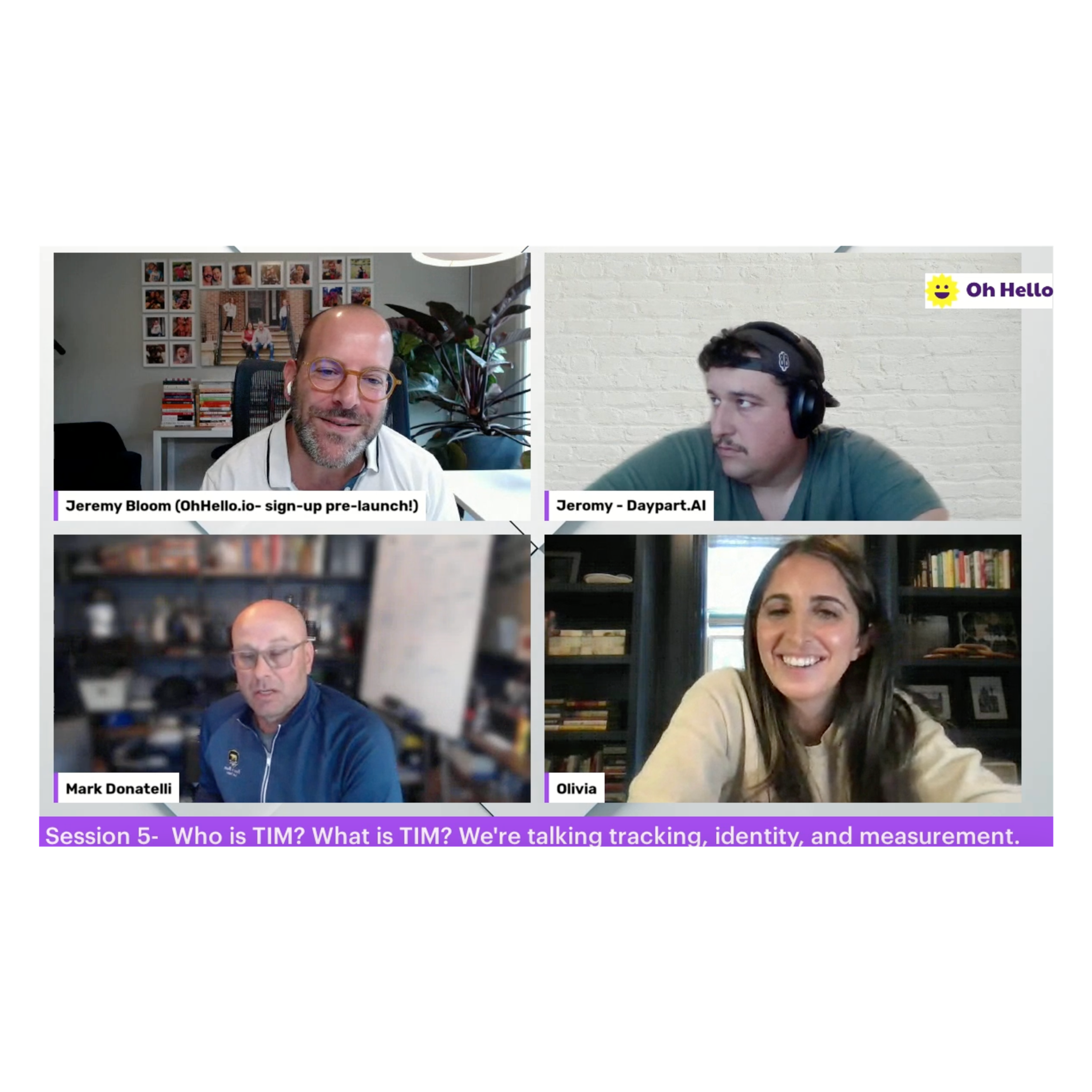 OhHello - a show about non BS career mentorship and expert advice
