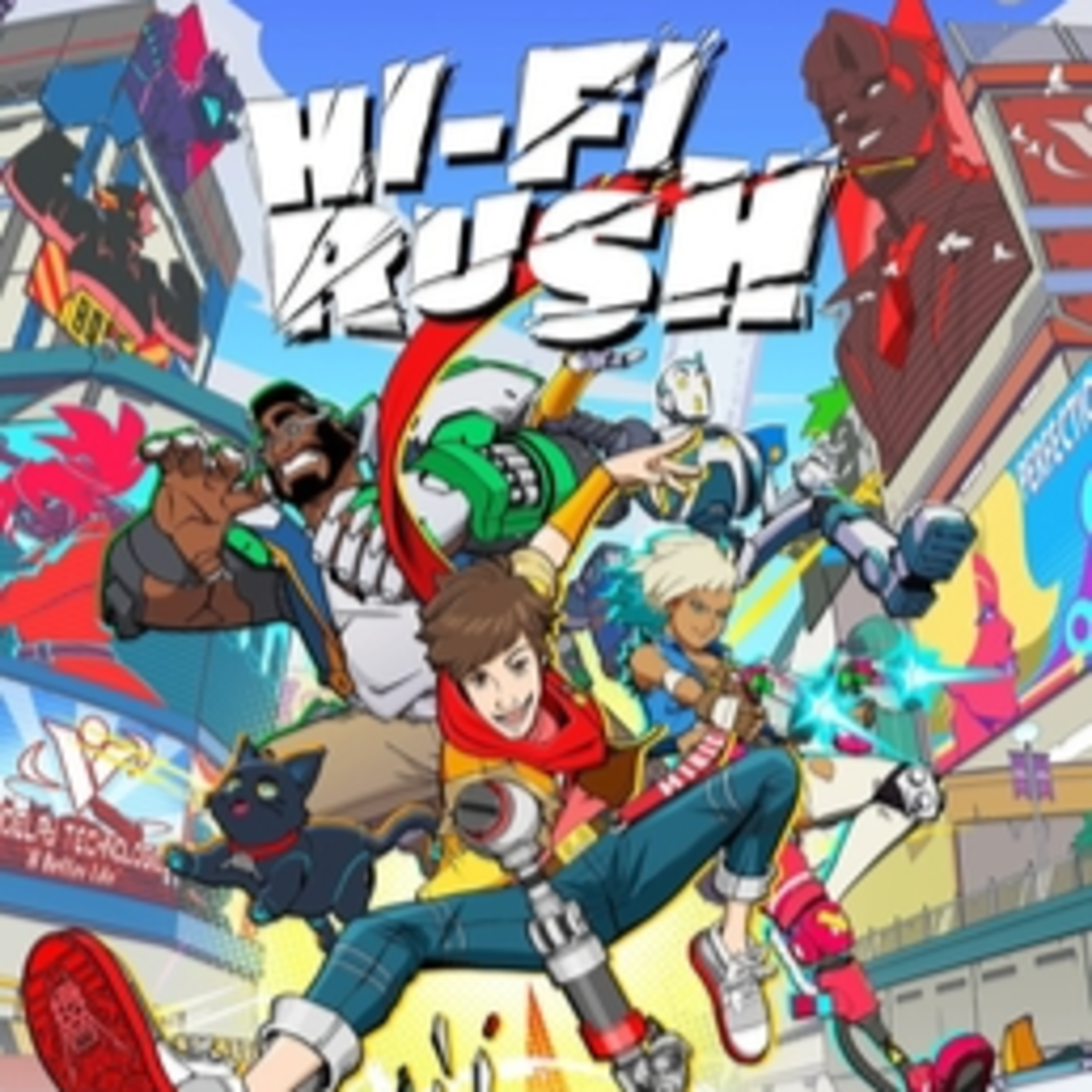 Hi-Fi Rush, Toe Tapping, Finger Snapping, DMC Meets Jet Set Radio