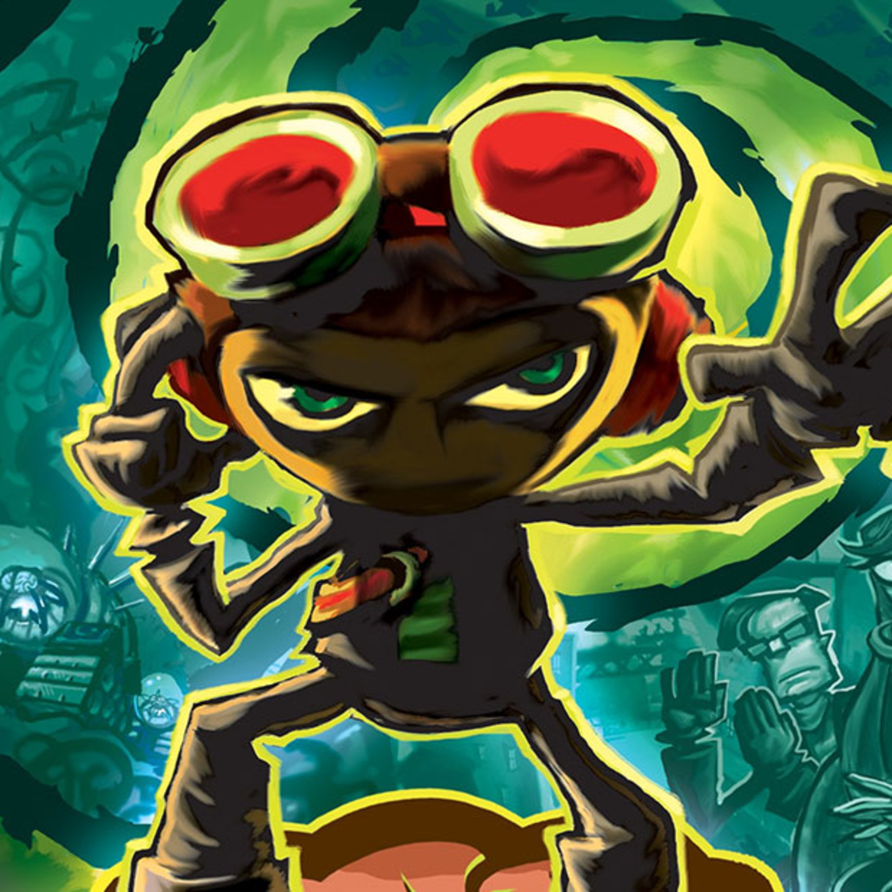 Psychonauts, Platforming on Brains