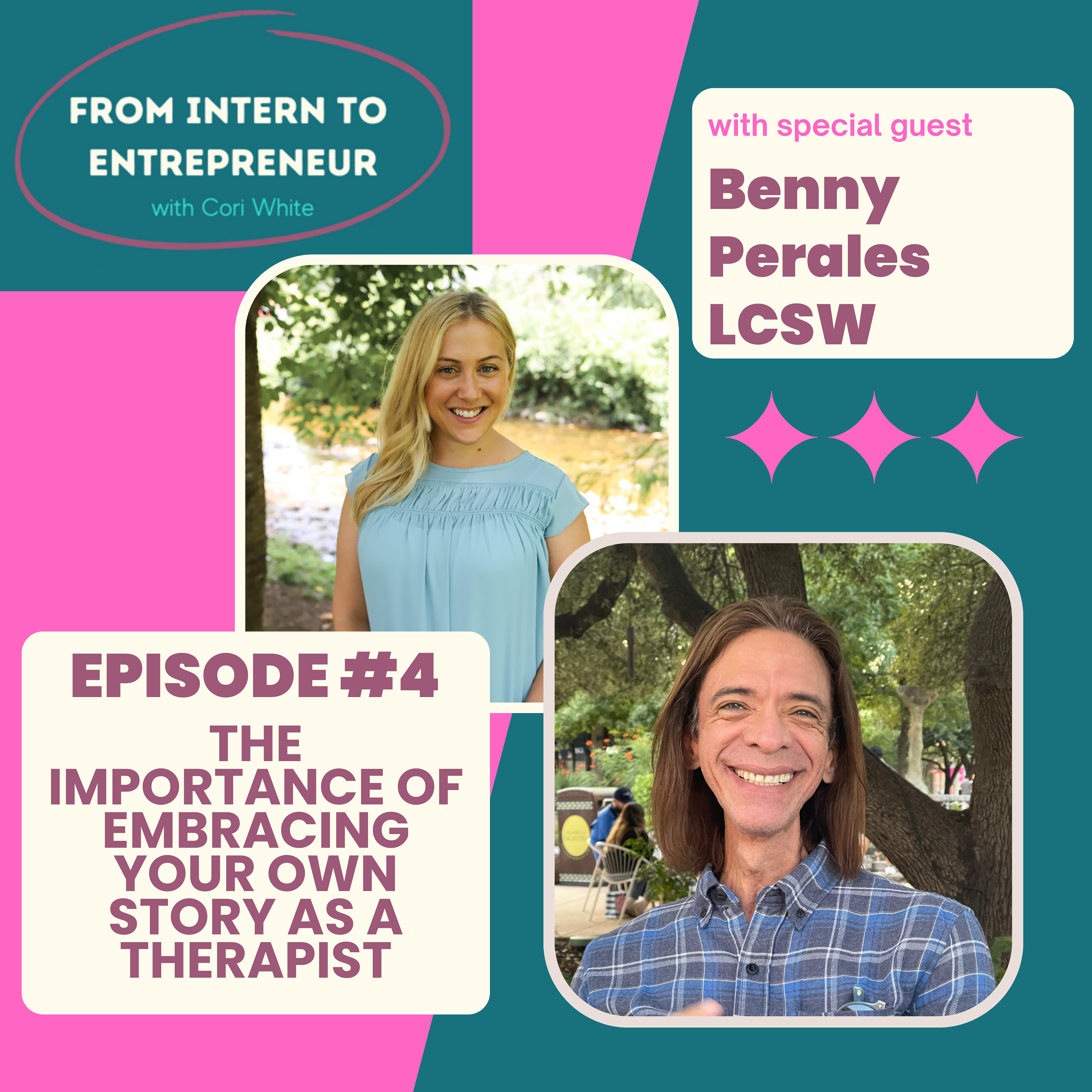 Episode 4 - The Importance of Embracing You Own Story As A Therapist episode artwork