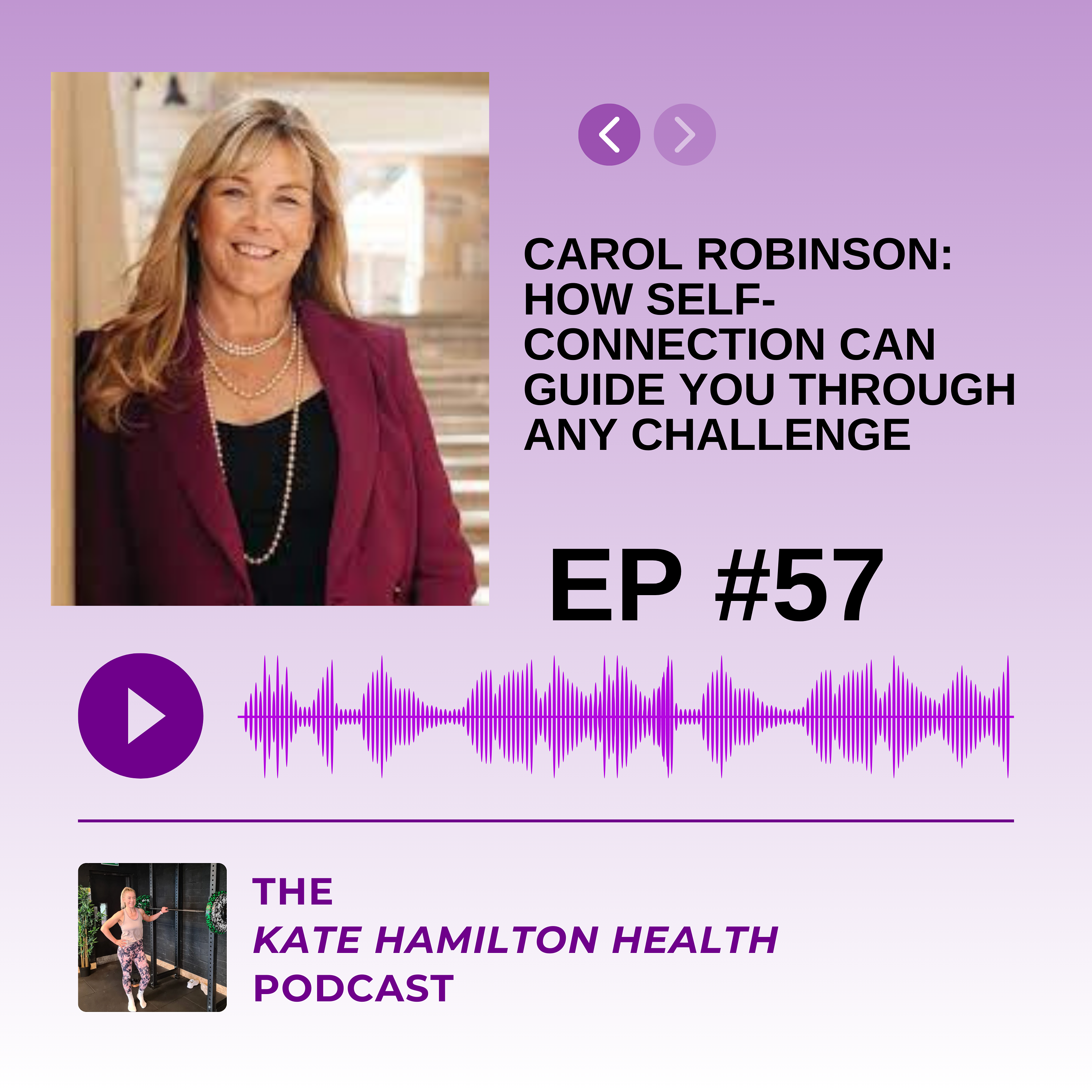#57 - Carol Robinson: How self-connection can guide you through any challenge