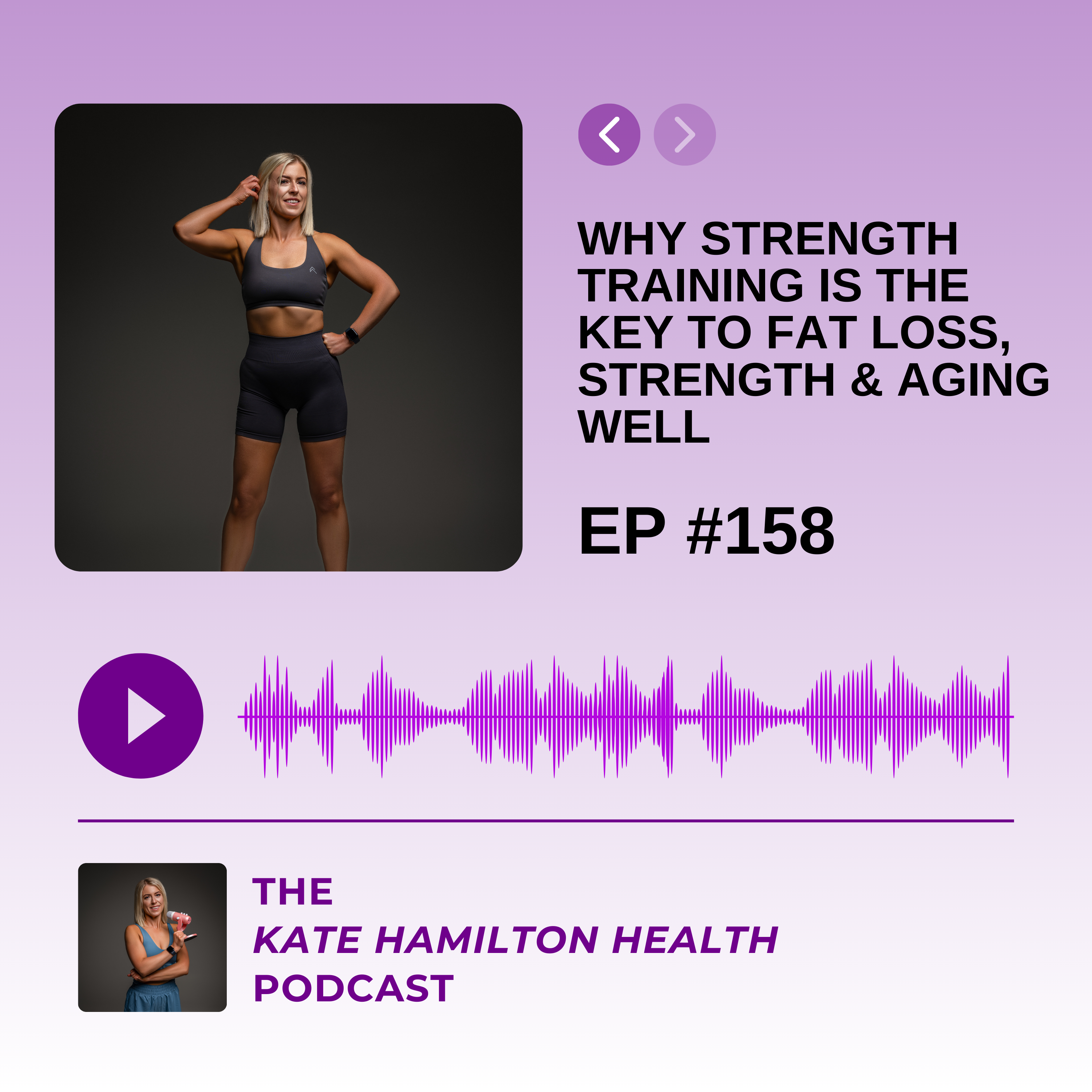 #158 - Why Strength Training is the Key to Fat Loss, Strength & Aging Well