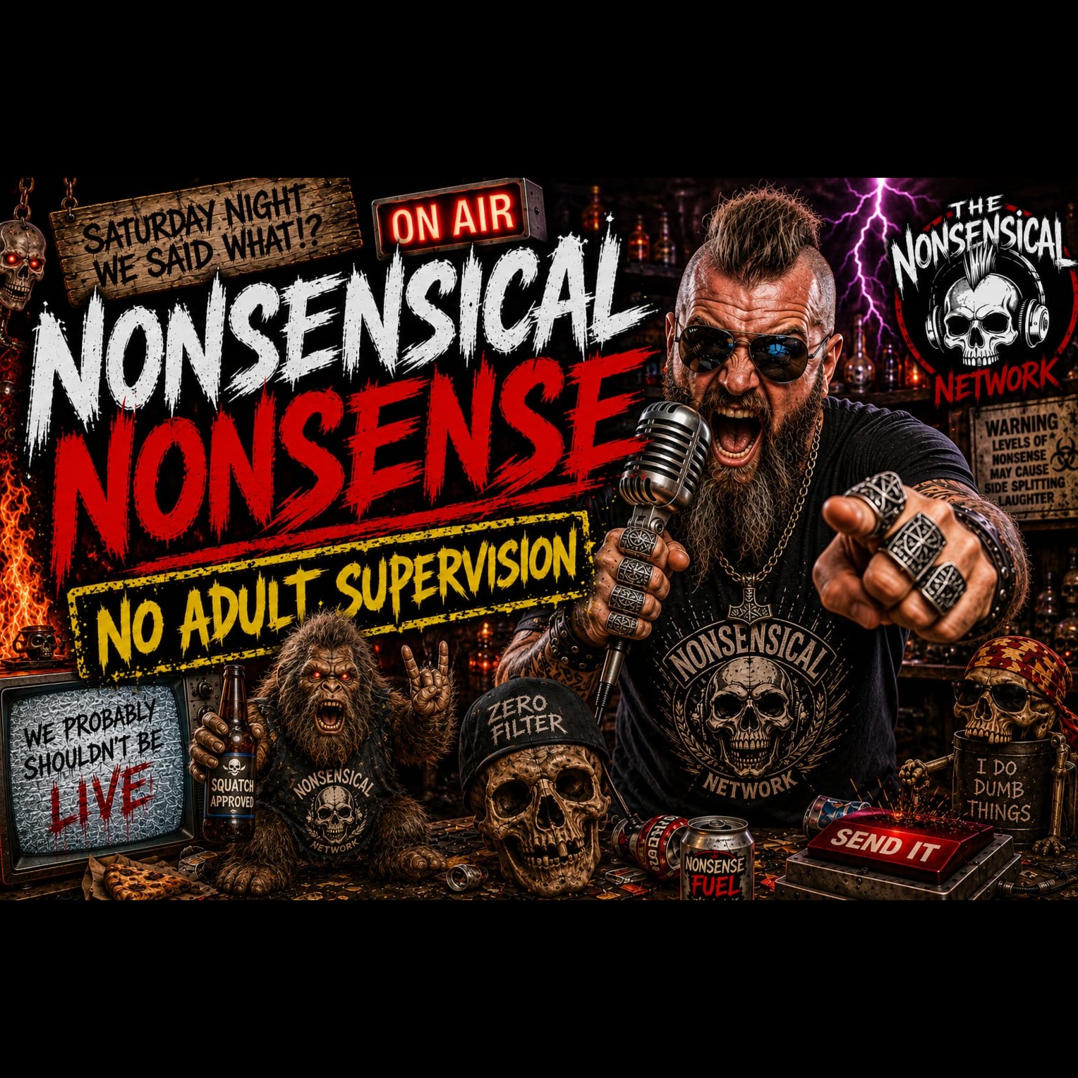 Nonsensical Nonsense: No Adult Supervision
