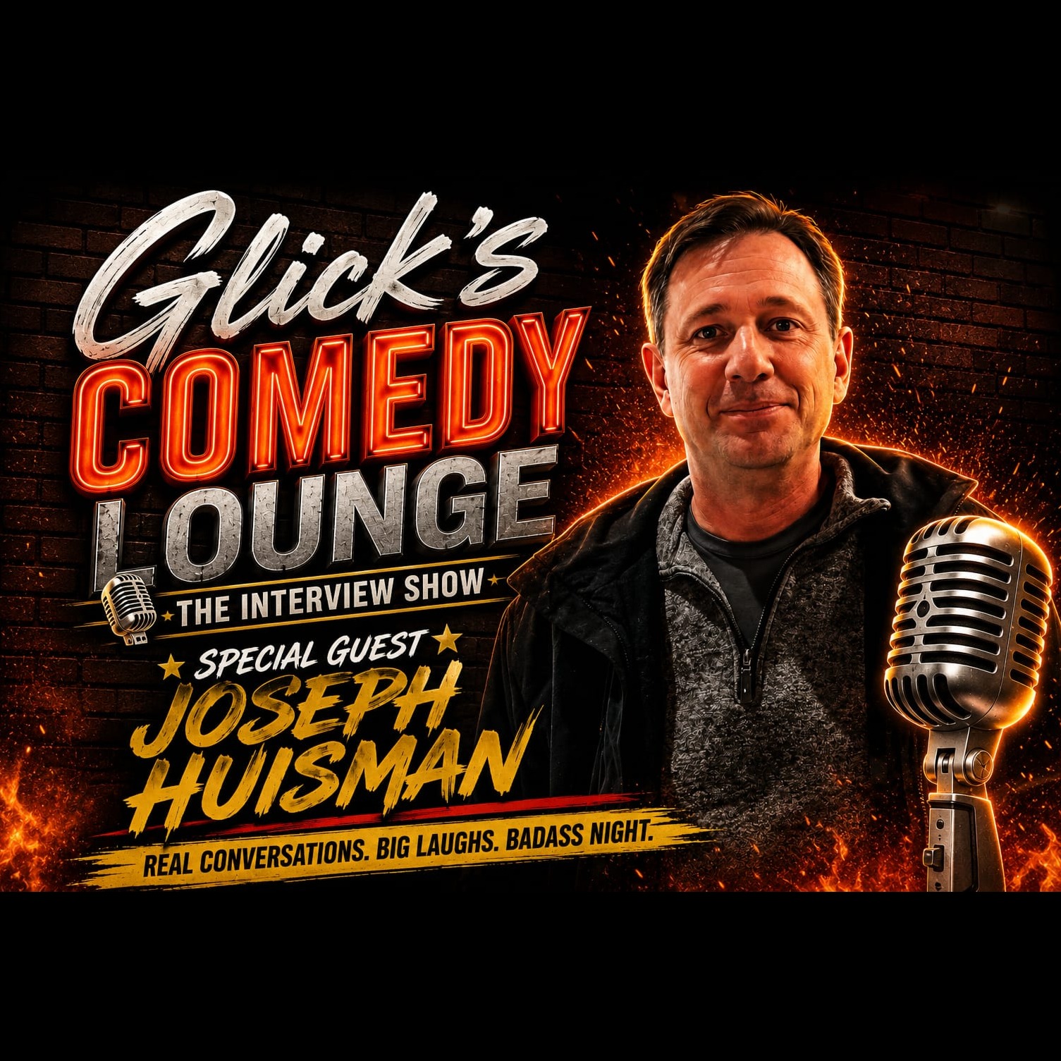 Glick's Comedy Lounge: Joseph Huisman episode artwork