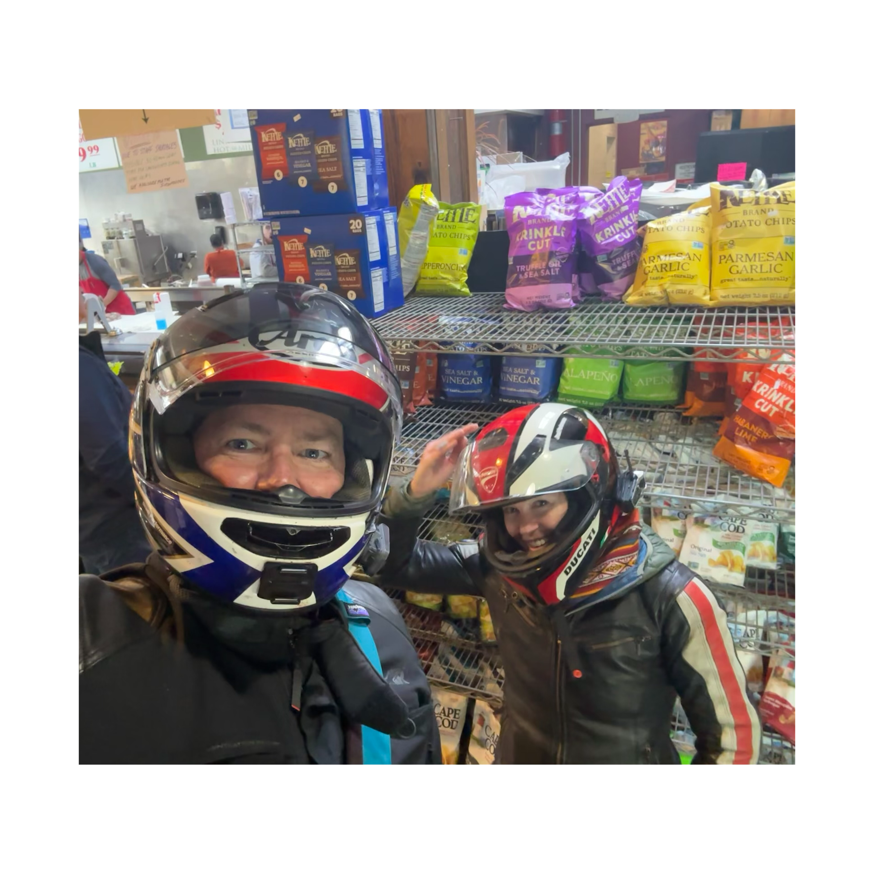 Ep. 40: Motorcycle diaries (in an Italian grocery store)