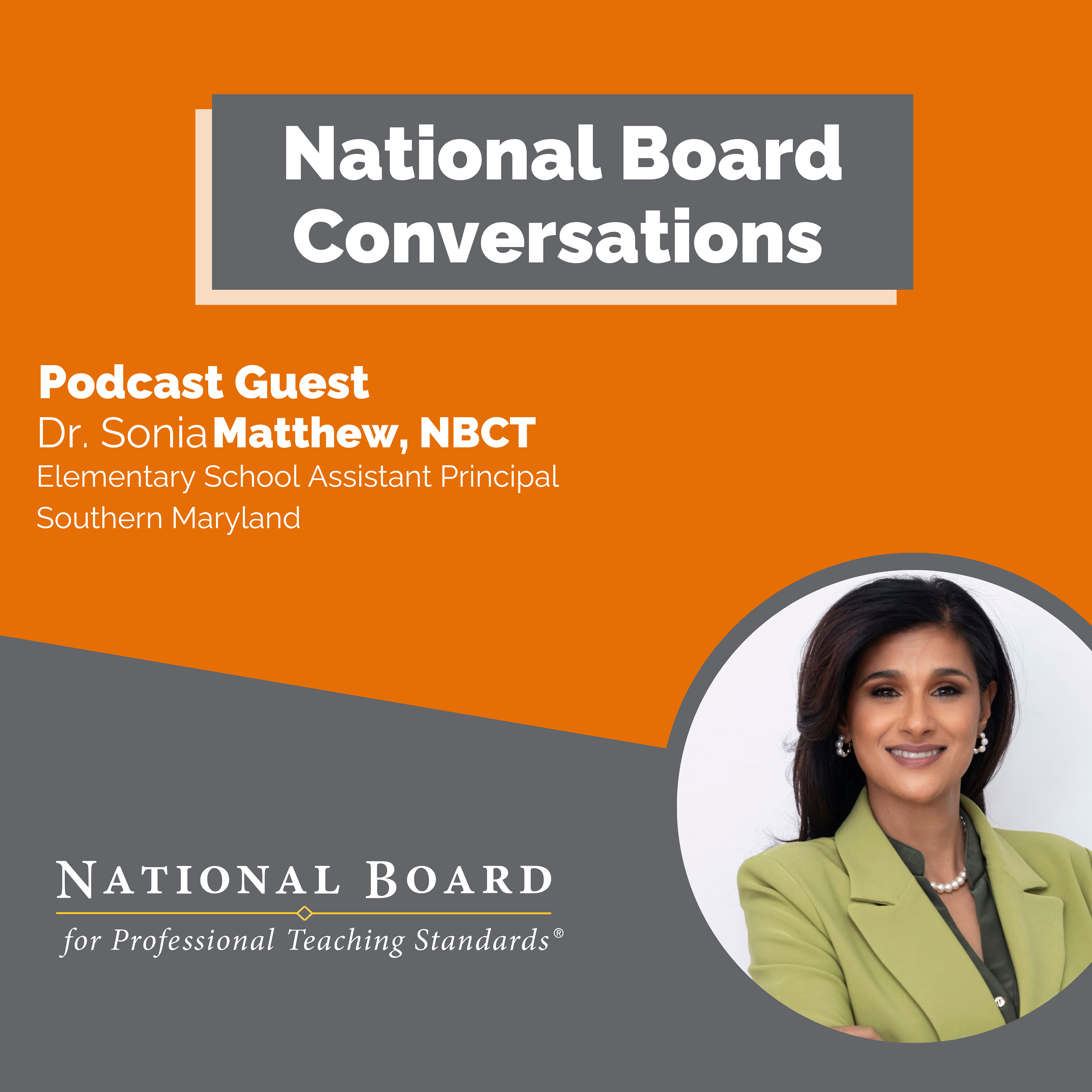 Dr. Sonia Matthew, NBCT - Assistant Principal - Charles County, Maryland - Teacher Appreciation Week