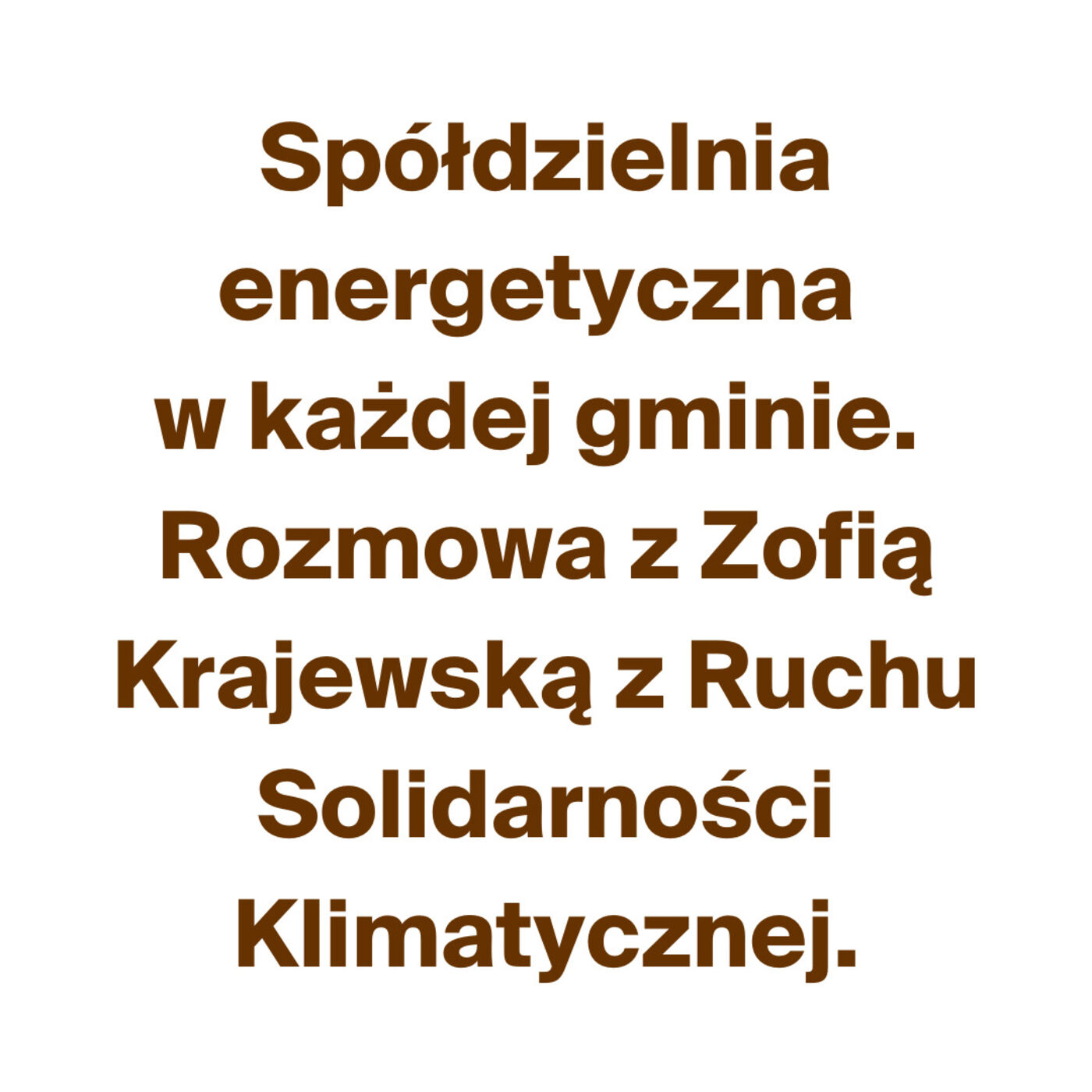 Cafe Akcja. Podcast Akcji Demokracji.