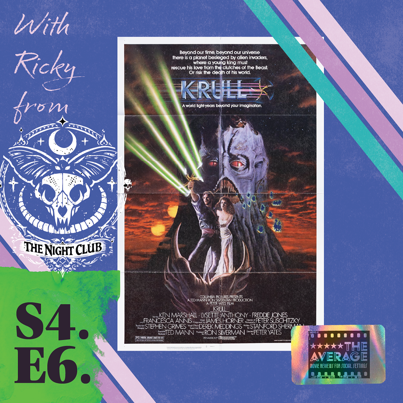 S4.E6: Krull (1983) | STAR WARS MEETS EXCALIBUR? w/ @thenightclubpodcast episode artwork