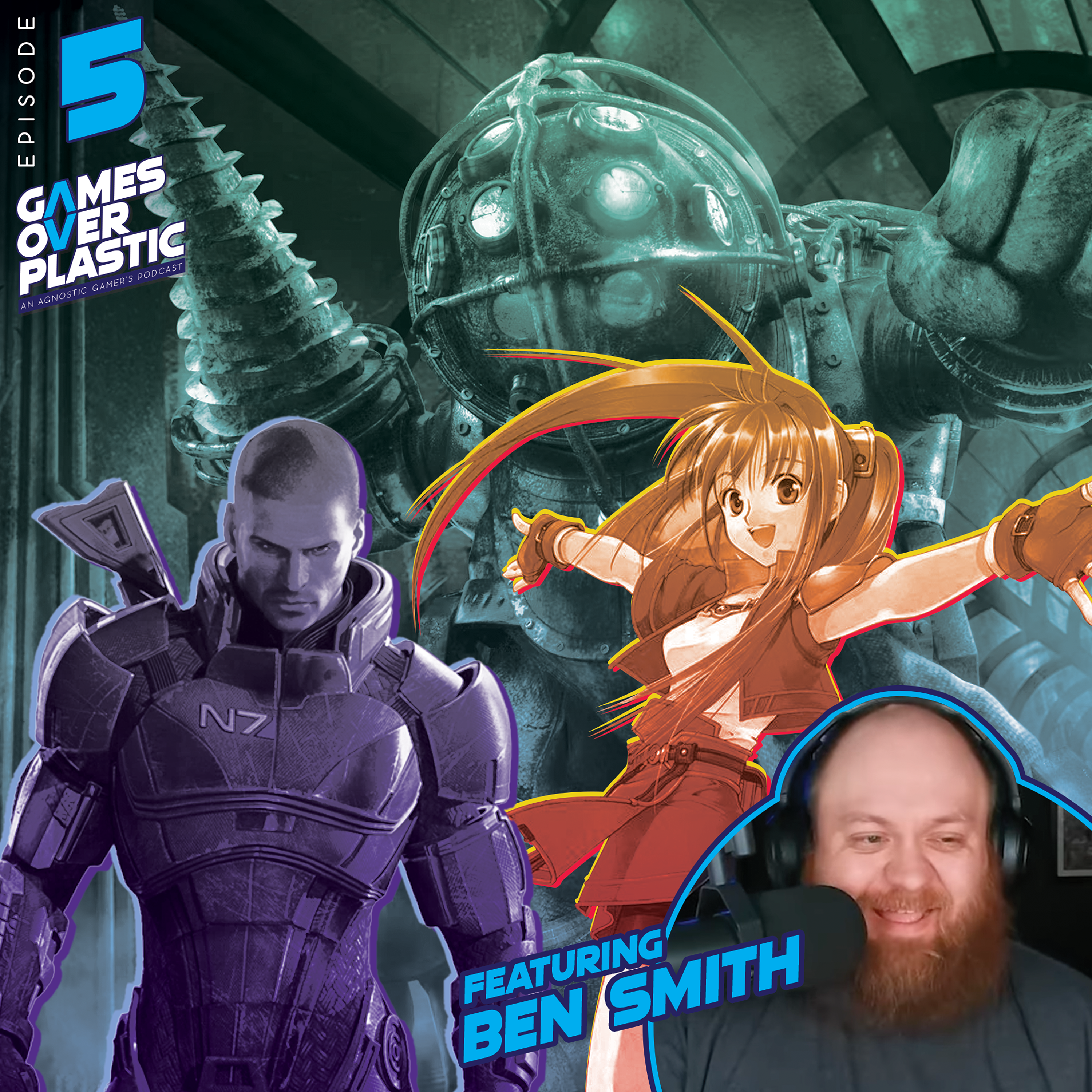 5. Our Game Recommendations and Backlog Plans with Ben Smith | Games Over Plastic episode artwork