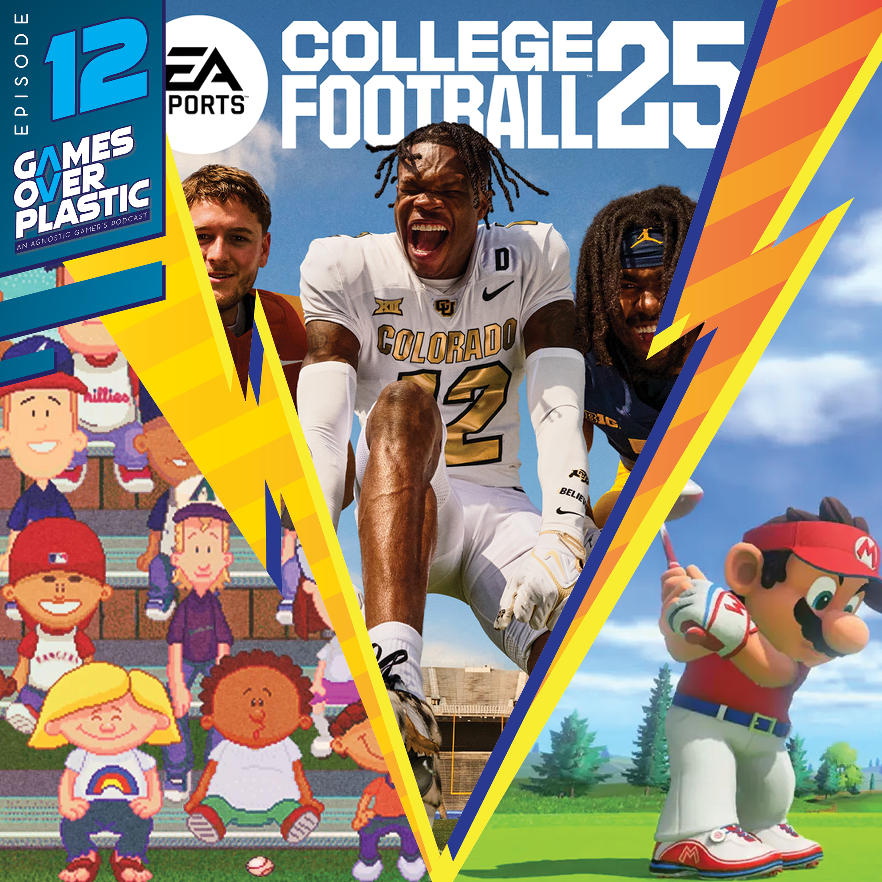 12. Favorite Sports Games | EA College Football is Back! | Games Over Plastic episode artwork