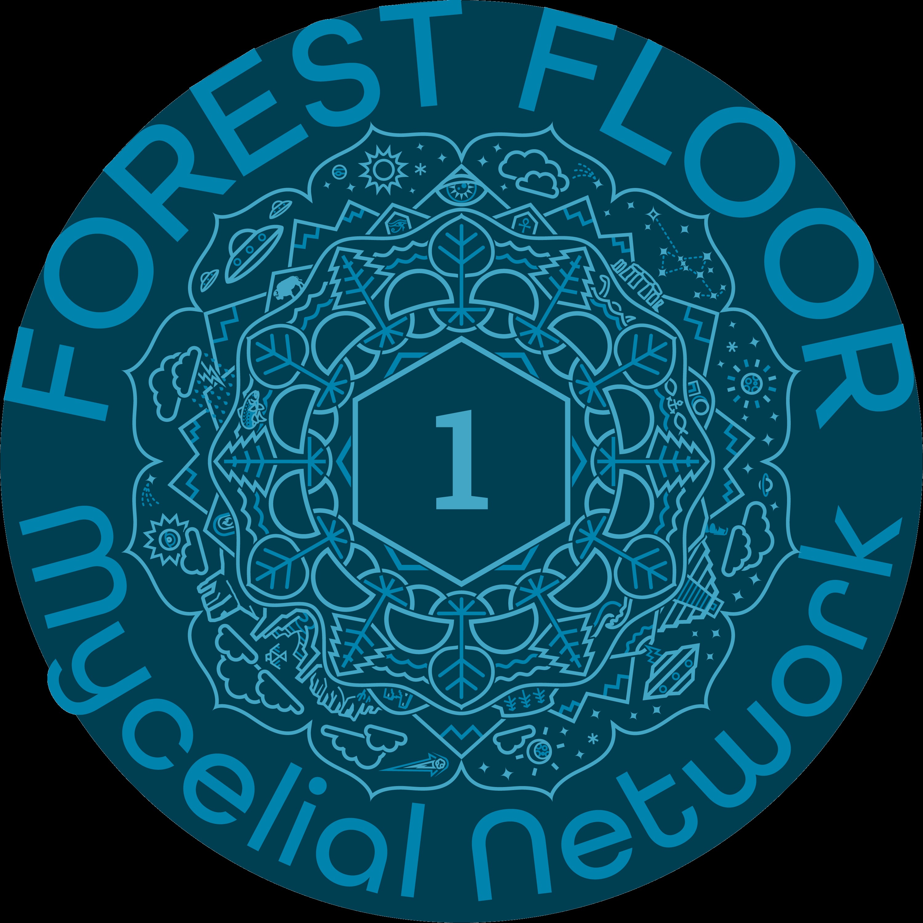 E:1 FOREST FLOOR™ Mycelial Network™ - Company Values: Adventure-Quest, Creativity, Contentment, Community, Contribution, Growth, and Transcendence.