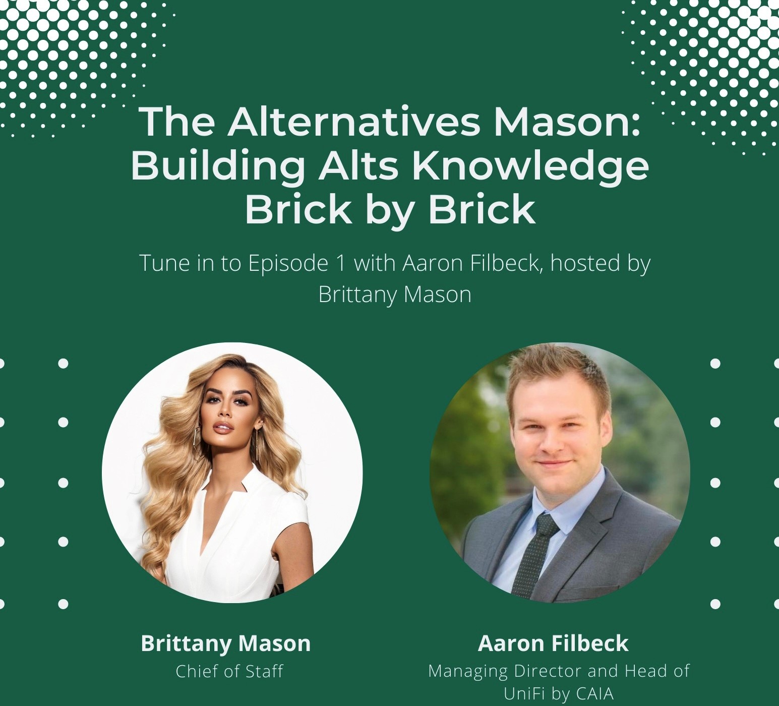 The Alternatives Mason: Building Alts Knowledge Brick by Brick