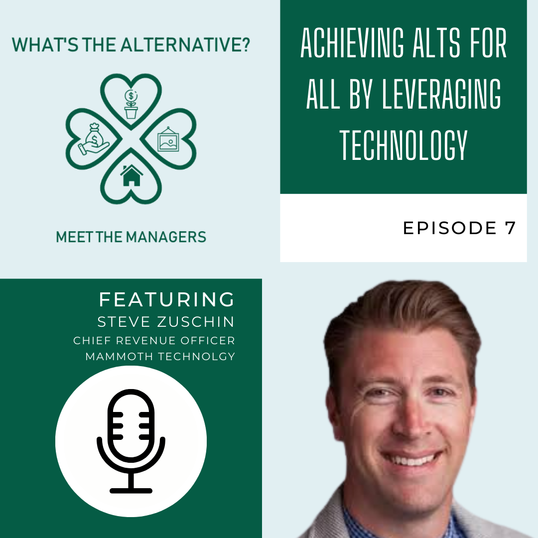 What\'s the Alternative? Meet the Manager