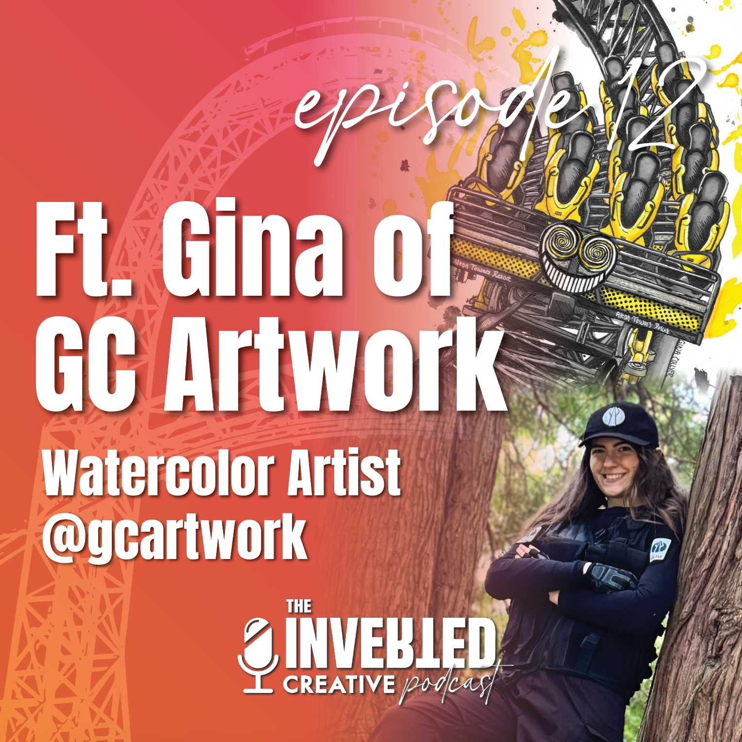 Ft. Gina, Watercolor Artist of GC Artwork episode artwork