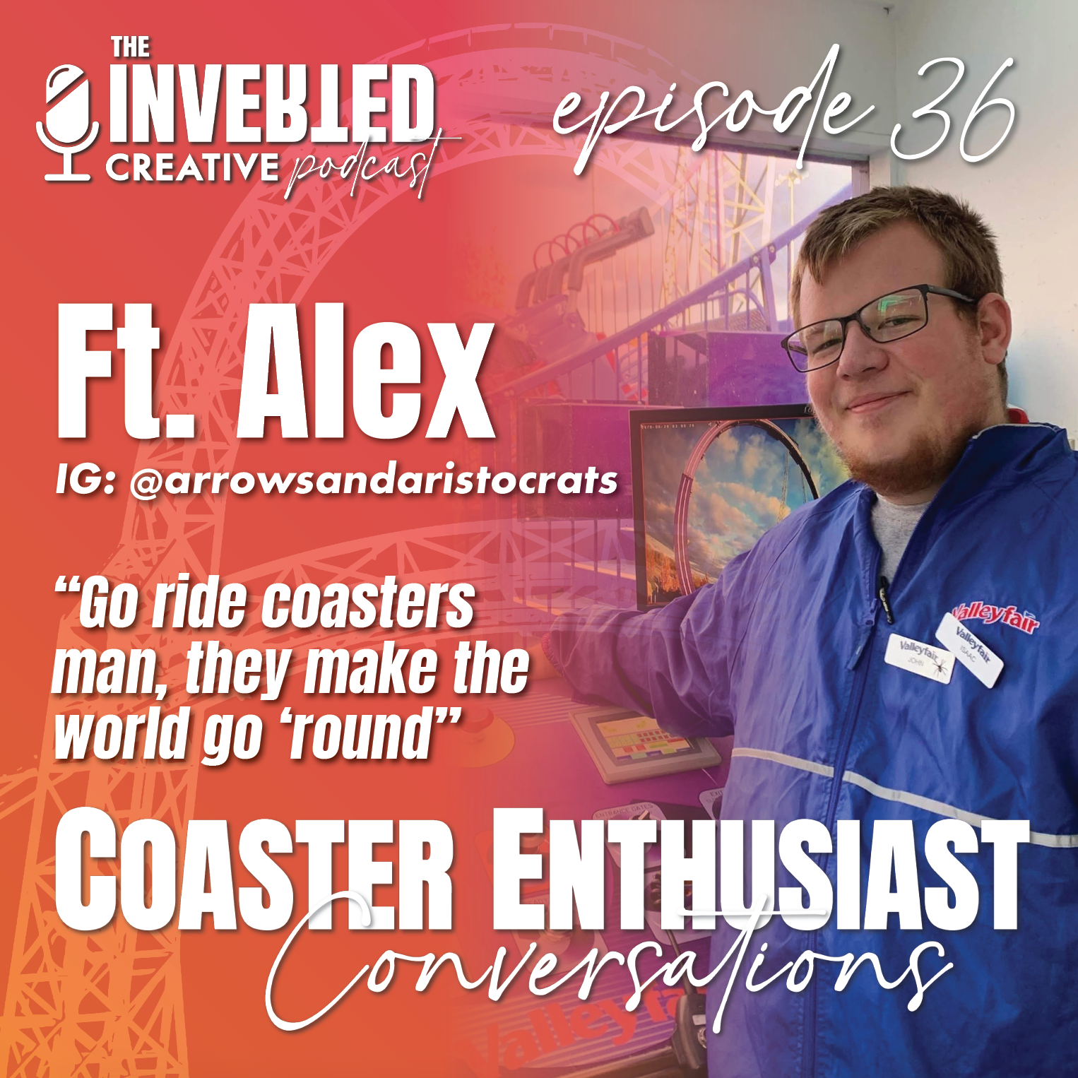The First Coaster Enthusiast Conversations Episode! Ft. Alex episode artwork