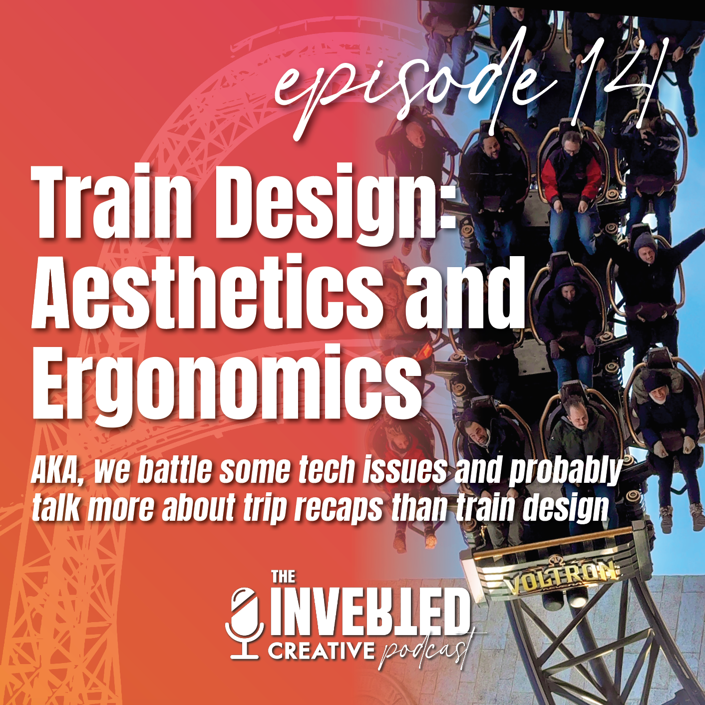 Train Design Deep Dive! Finding a Balance Between Rider Comfort and Visuals episode artwork