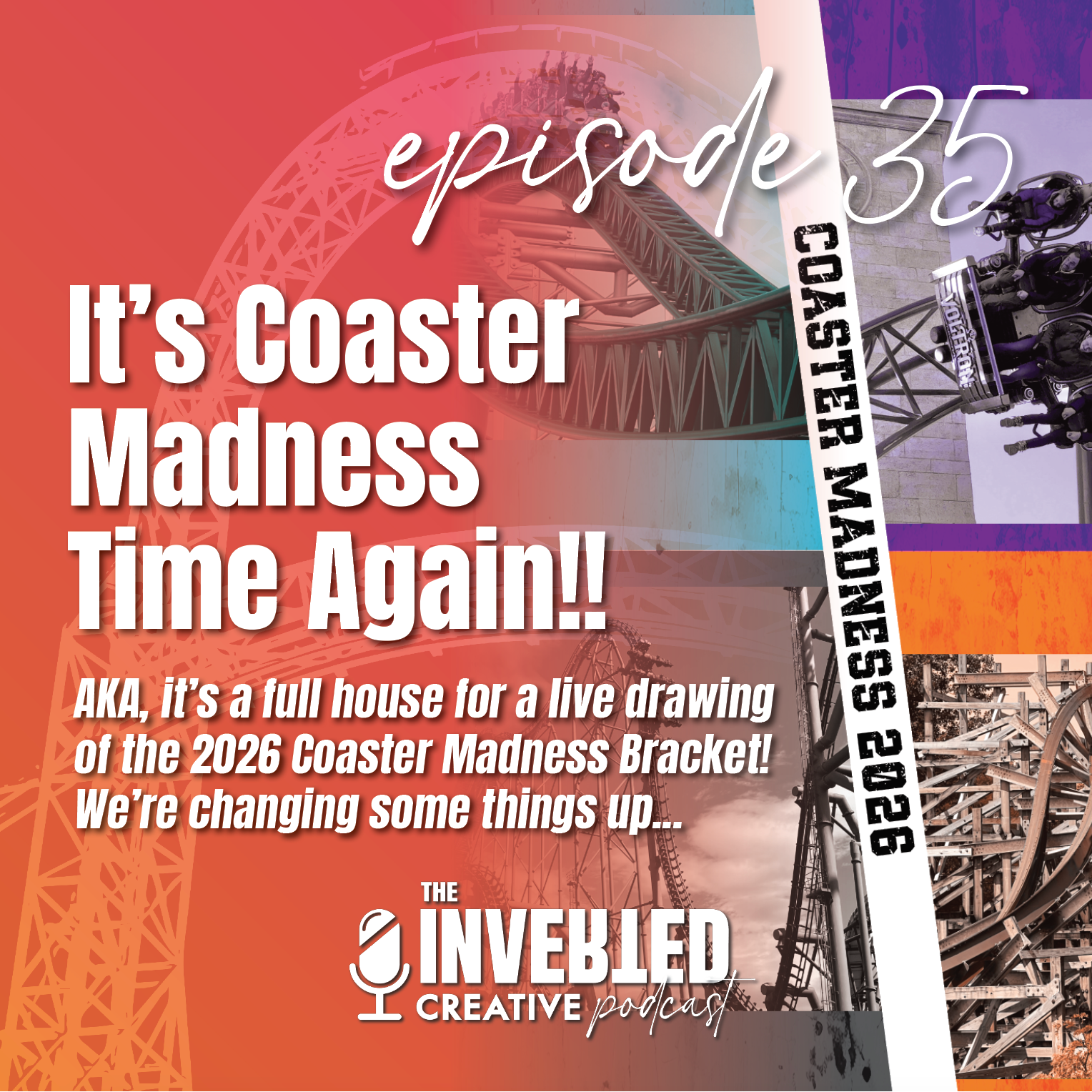 Coaster Madness 2026 Bracket Reveal! episode artwork