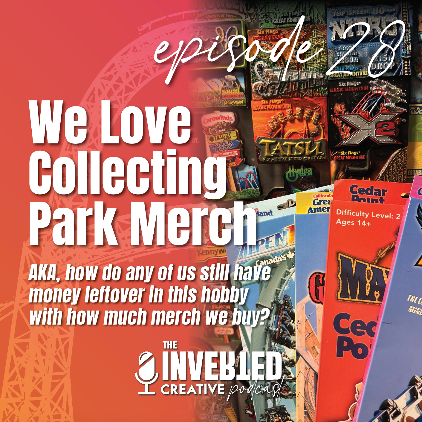 Merchandise Deep Dive! What Do Enthusiasts Love to Buy at Parks? episode artwork