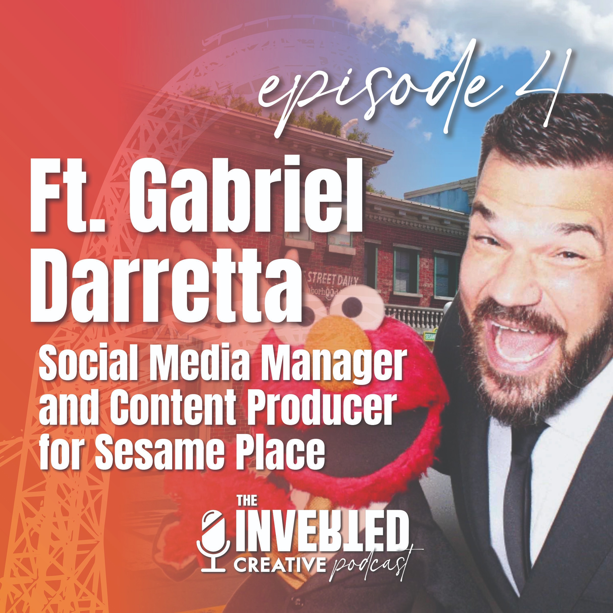 Ft. Gabriel Darretta, Social Media Manager and Content Producer for Sesame Place episode artwork