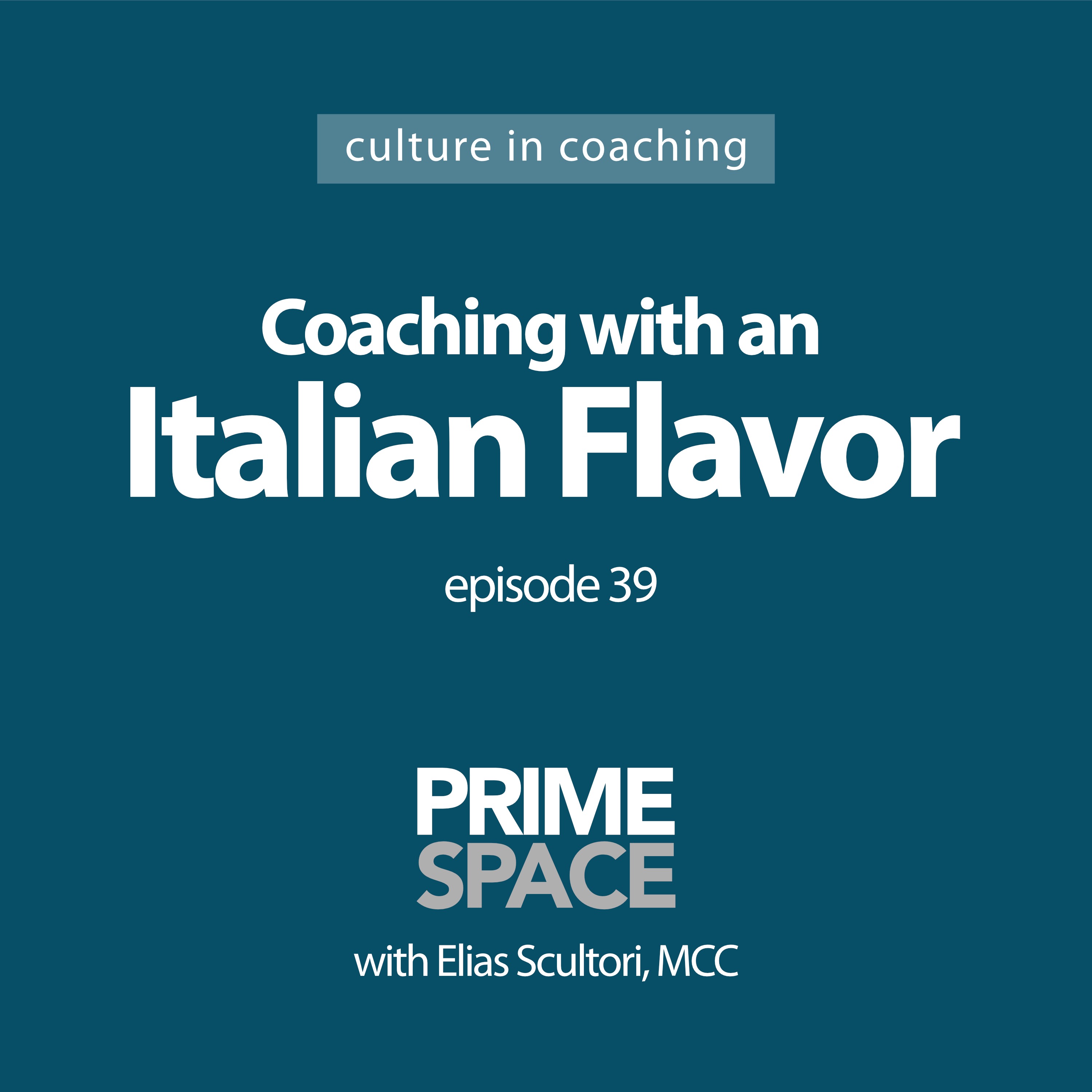Coaching with an Italian Flavor